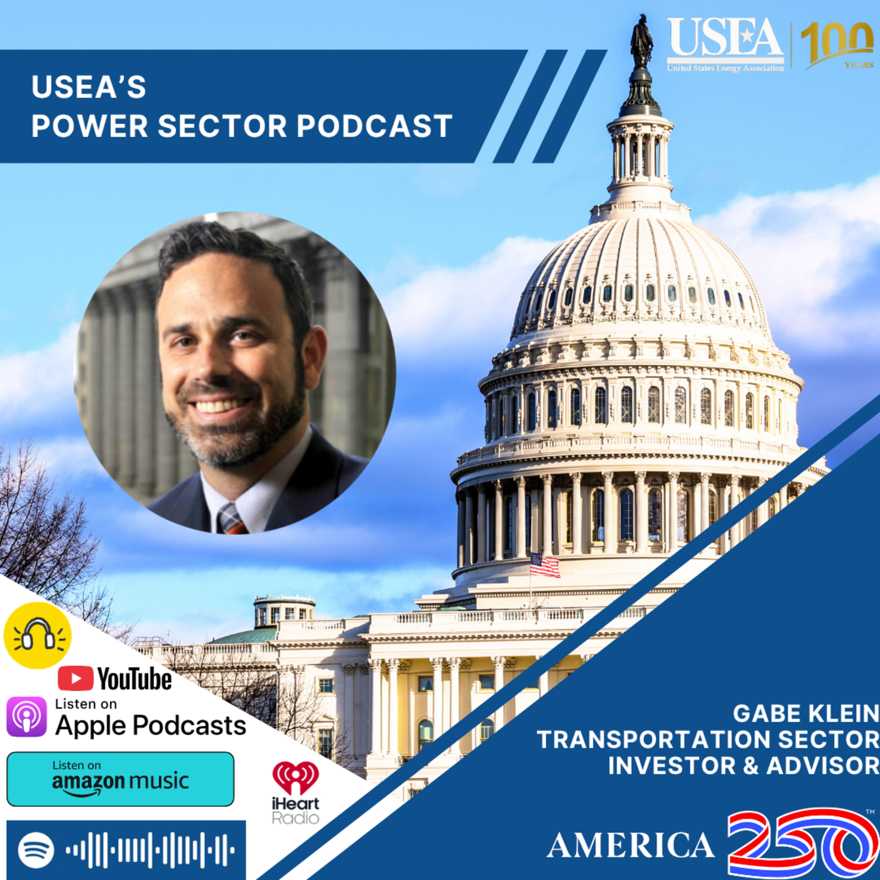 USEA Power Sector Podcast Episode 262: Transportation Sector Investor & Advisor Gabe Klein episode artwork