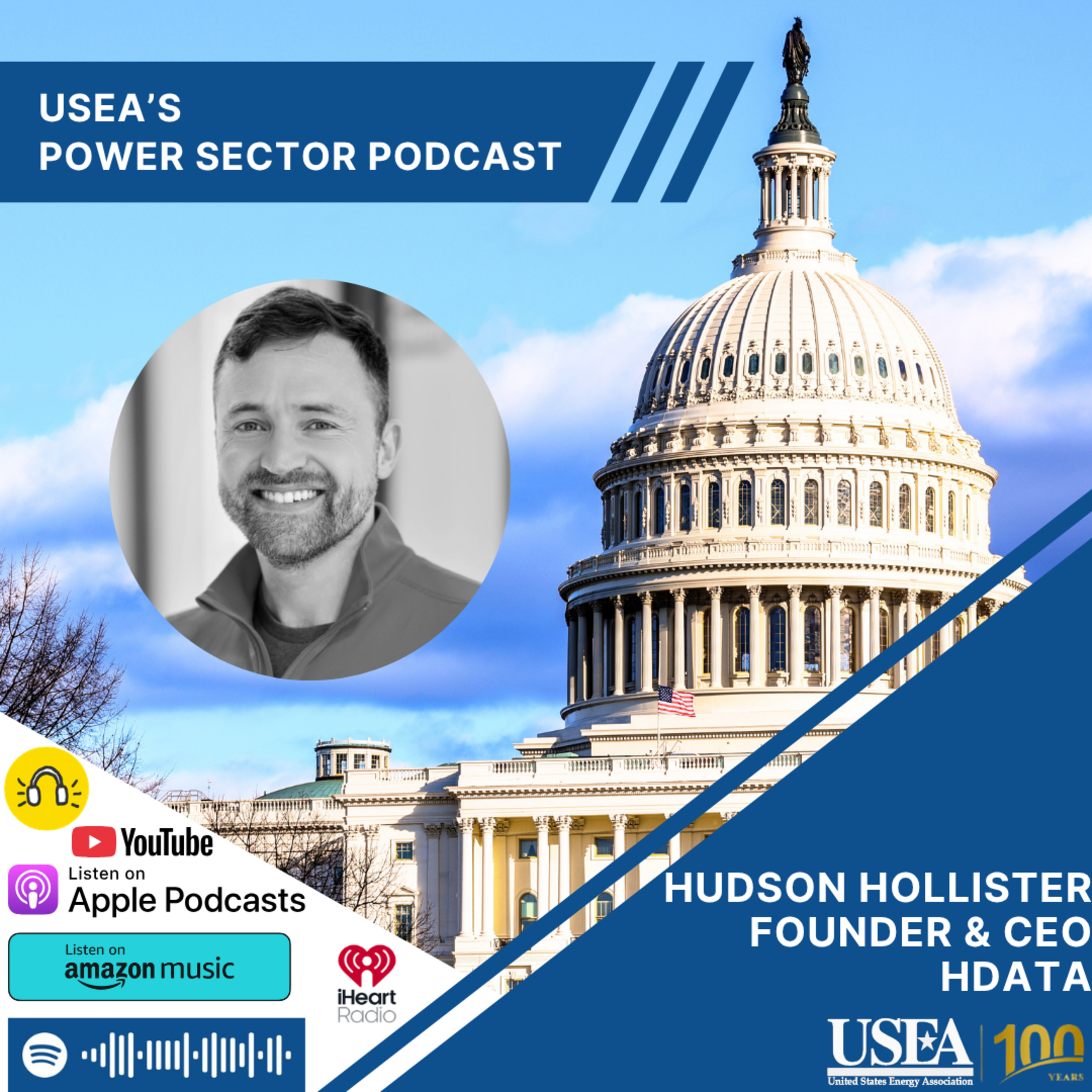 USEA Power Sector Podcast Episode 267: HData Founder & CEO Hudson Hollister episode artwork