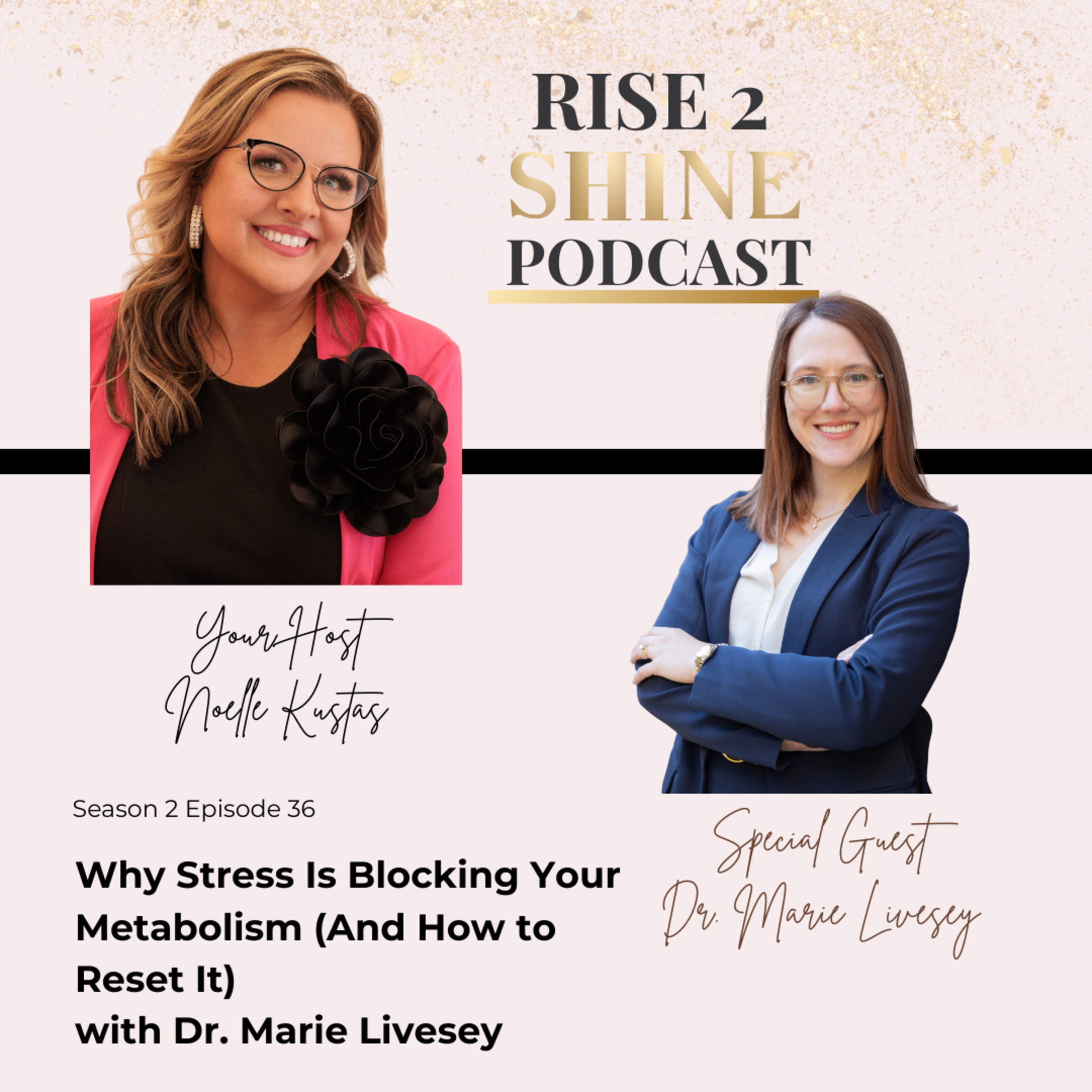 S2 Ep. 36 | Why Stress Is Blocking Your Metabolism (And How to Reset It) with Dr. Marie Livesey episode artwork