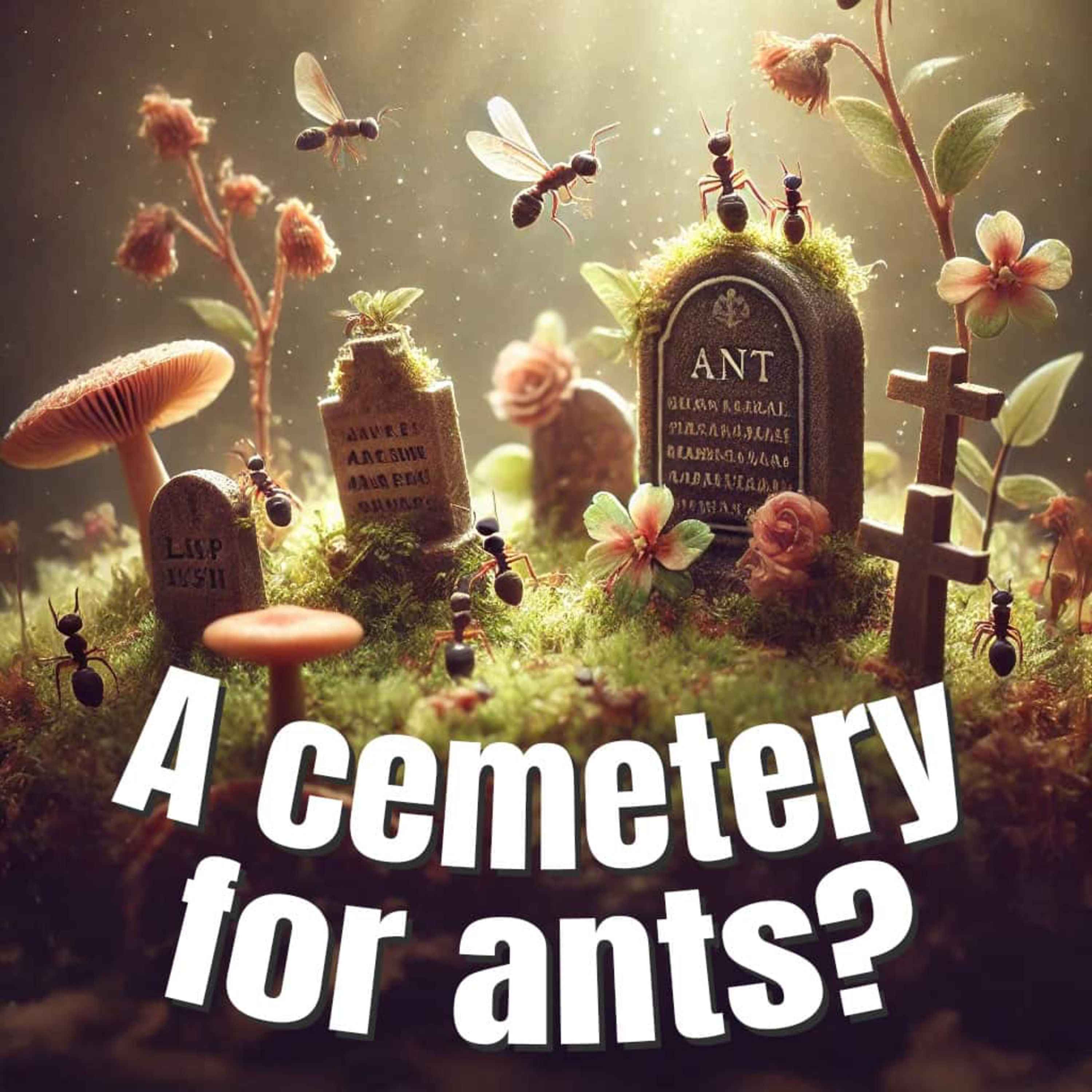What happens when ants die? The surprising creation of an ant cemetery. episode artwork