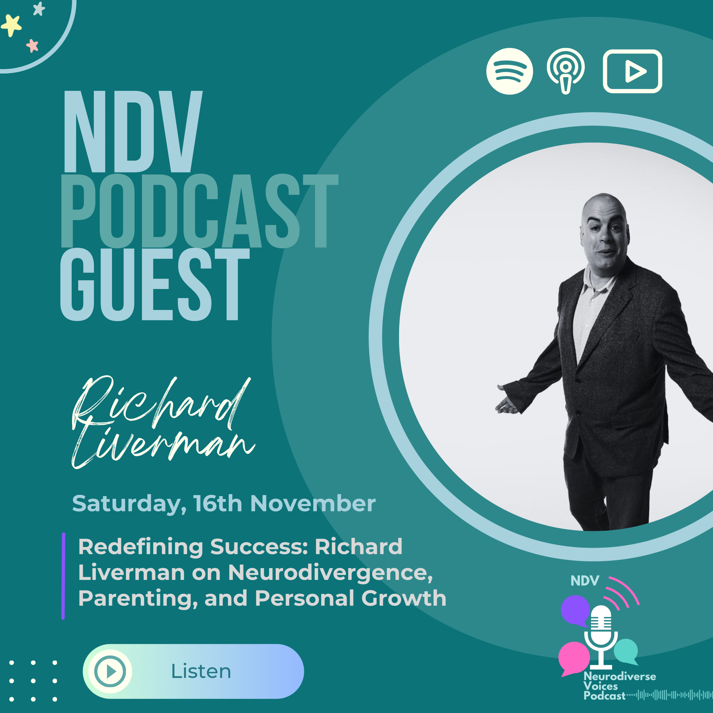 NDV Podcast: Neurodiverse Voices