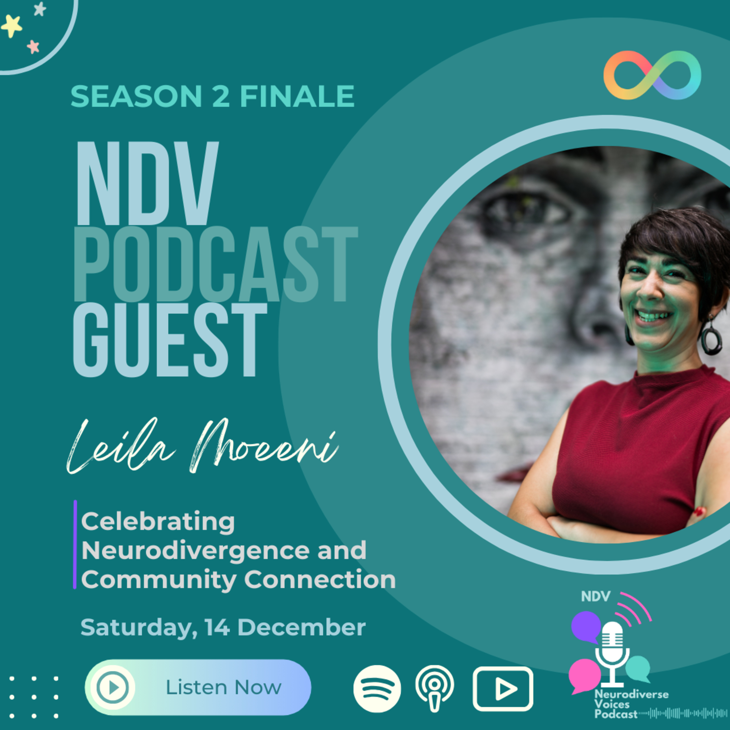 Season Finale with Leila Moeeni – Celebrating Neurodivergence and Community Connection