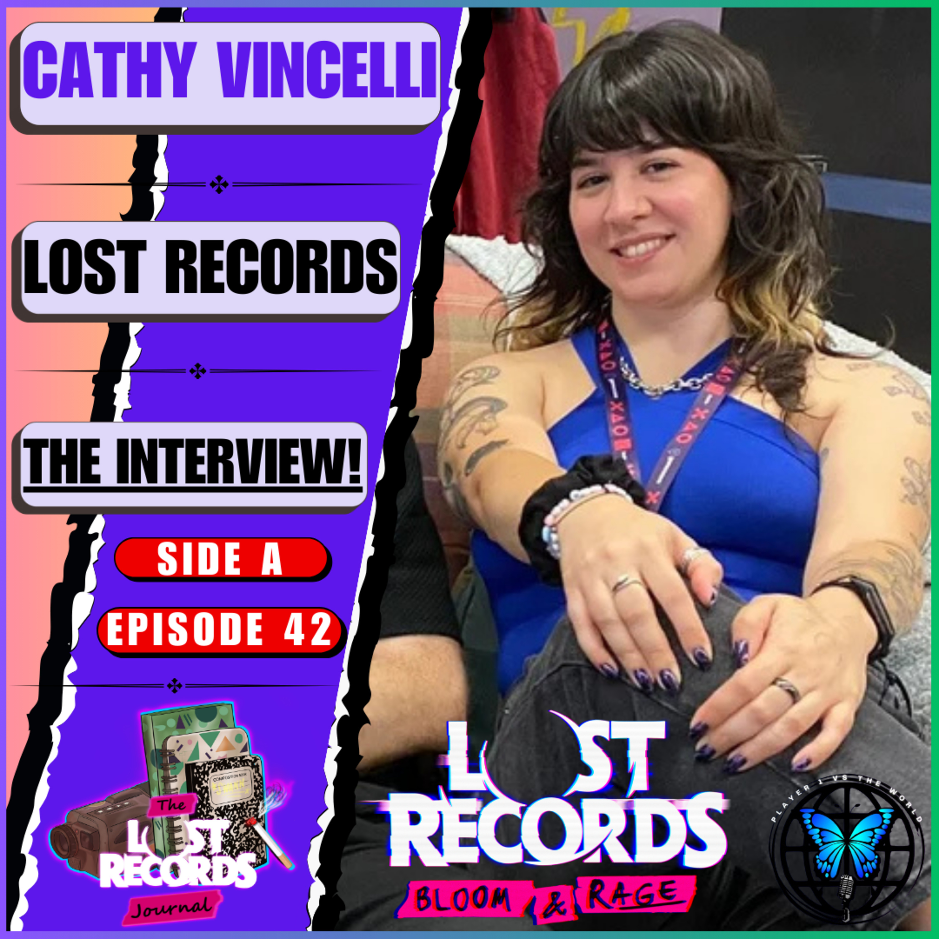 EXCLUSIVE INTERVIEW: Cathy Vincelli On The Magic Behind Lost Records: Bloom & Rage! | Ep 42 Side A episode artwork