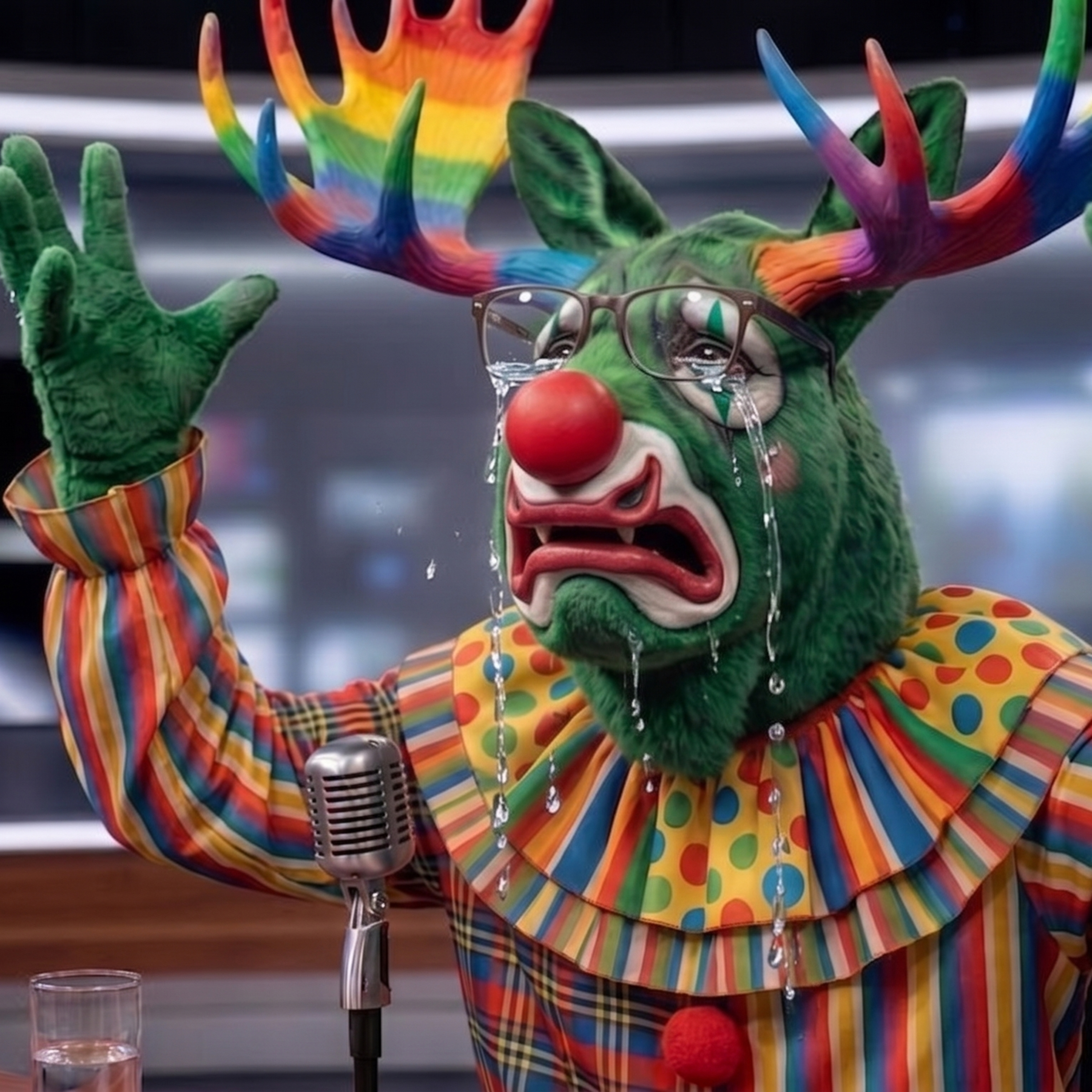 s3 e1: "This Strike Is Interrupted By The Gayest Gay Trousers In The Universe". episode artwork