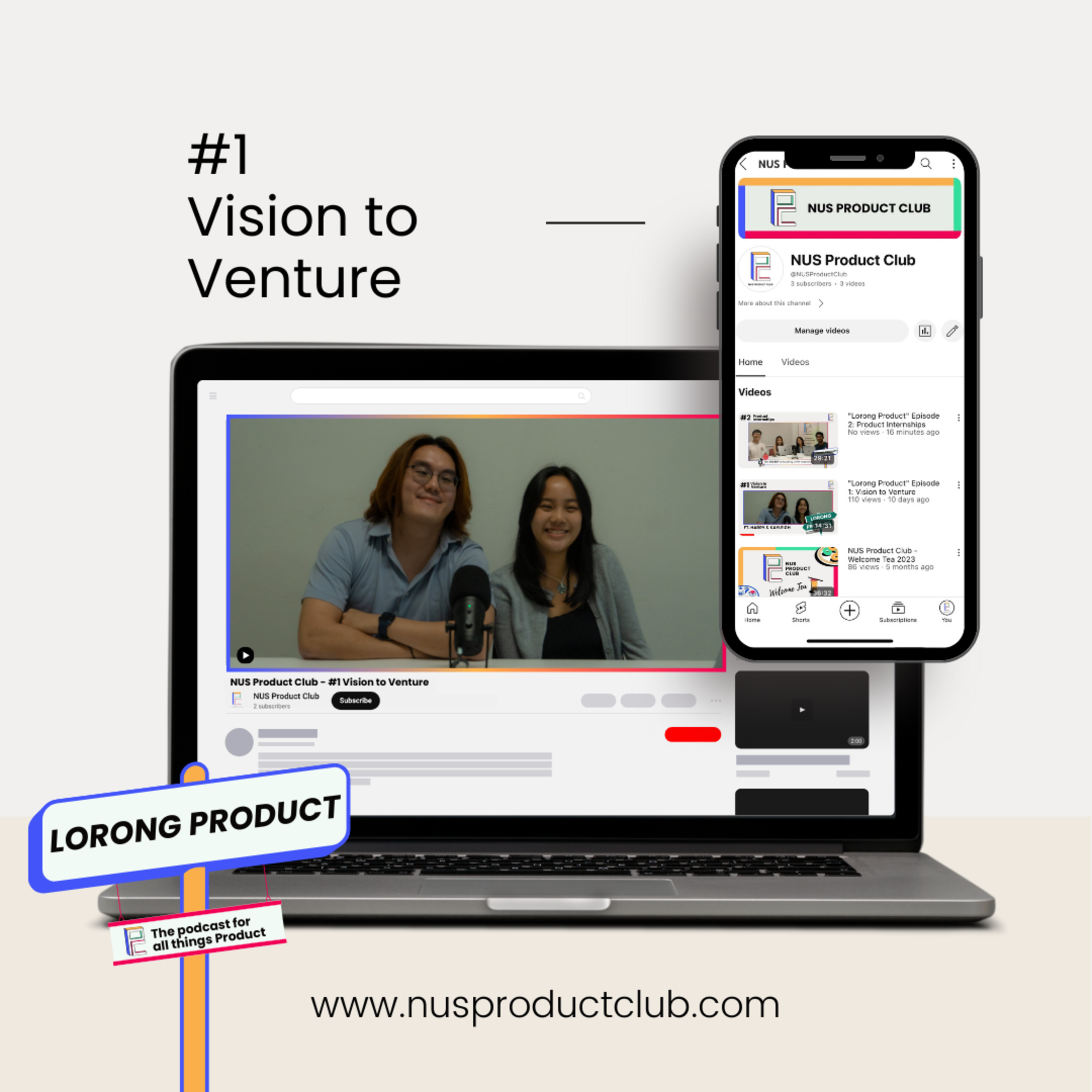 #1 - Vision to Venture: The NUS Product Club Story episode artwork