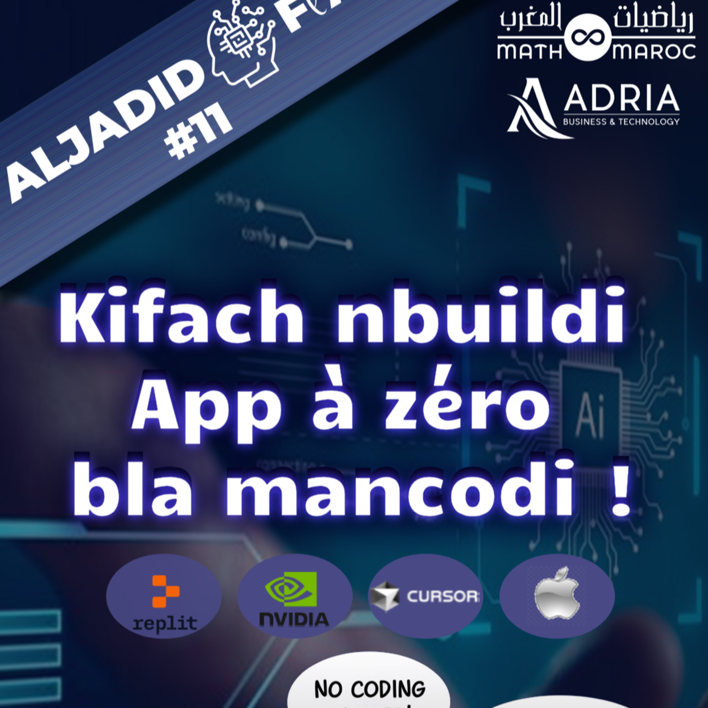 Kifach nbuildi app à zéro bla mancodi, OpenAI update, CursorAI, and more - Podcast AlJadid Fl'AI Episode 11