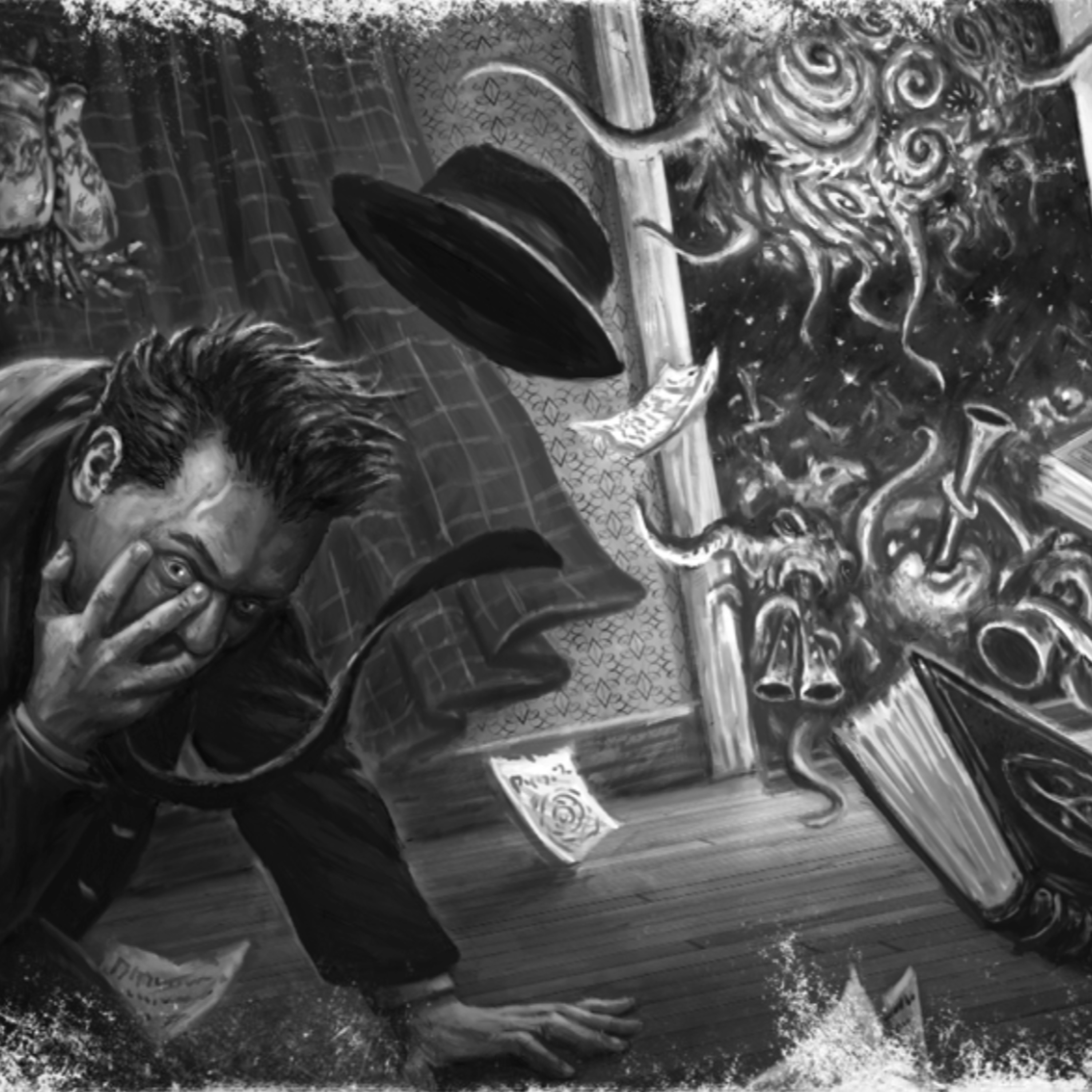 Missed Dues - Call of Cthulhu RPG Actual Play episode artwork