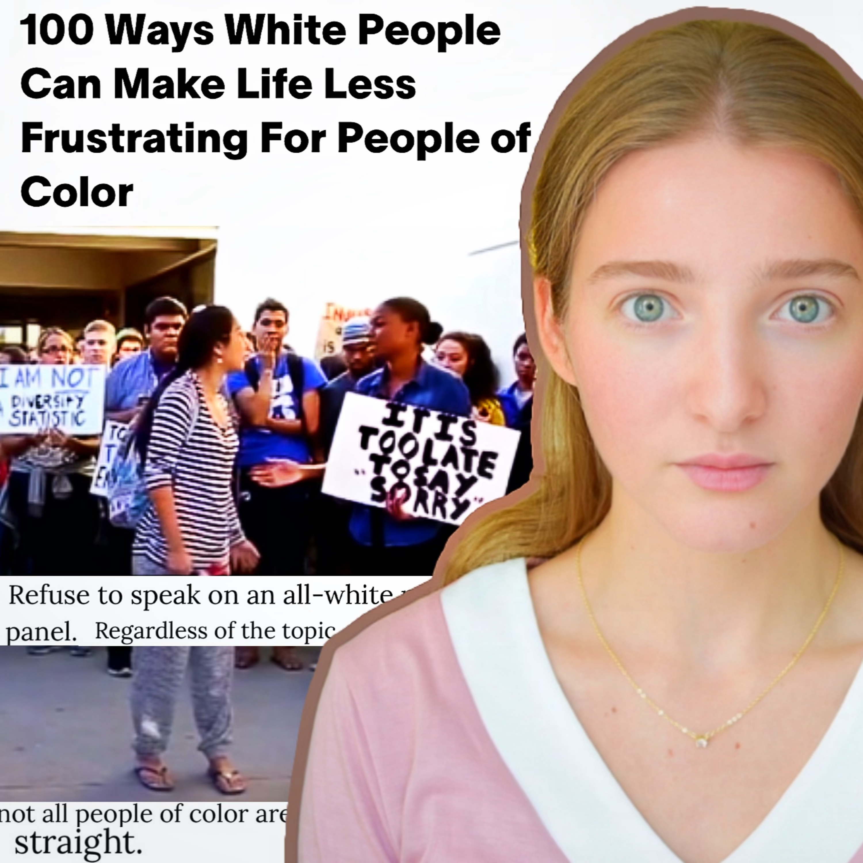 How White People Can Make Life "Less Frustrating" For People Of Color episode artwork