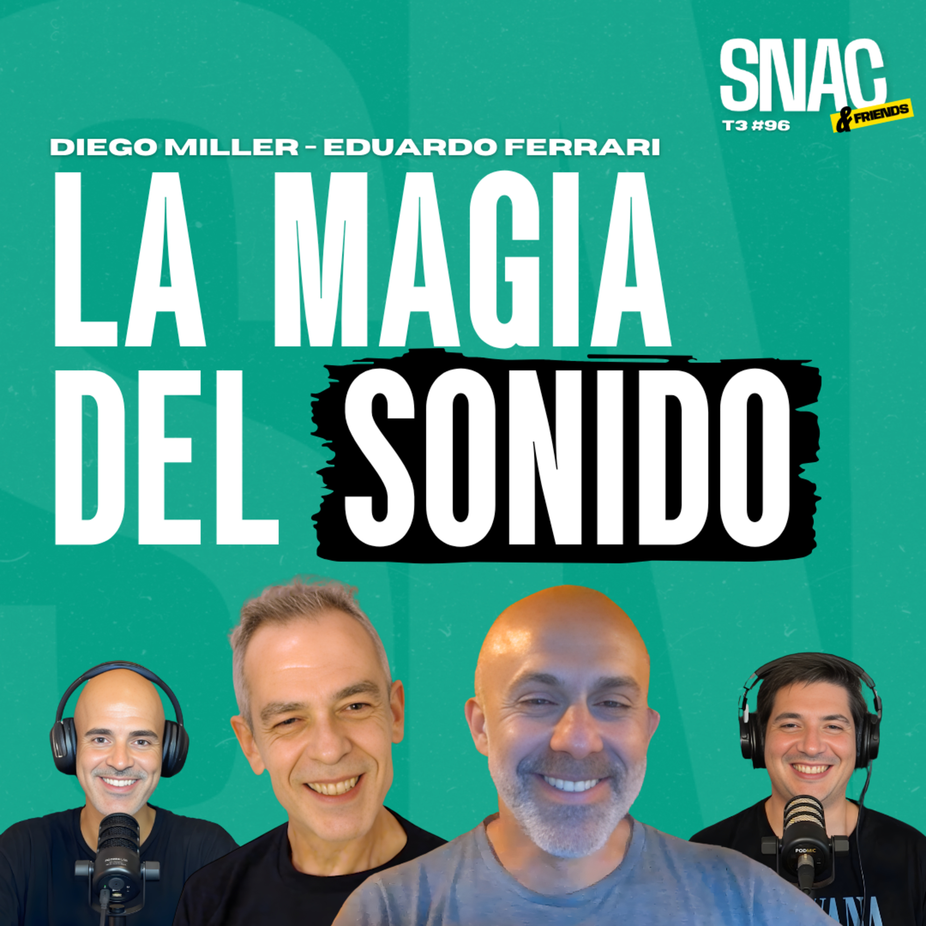 #96 | La Casa de los Mil Sonidos: podcast infantil, creatividad y sonido | Diego Miller & Eduardo Ferrari