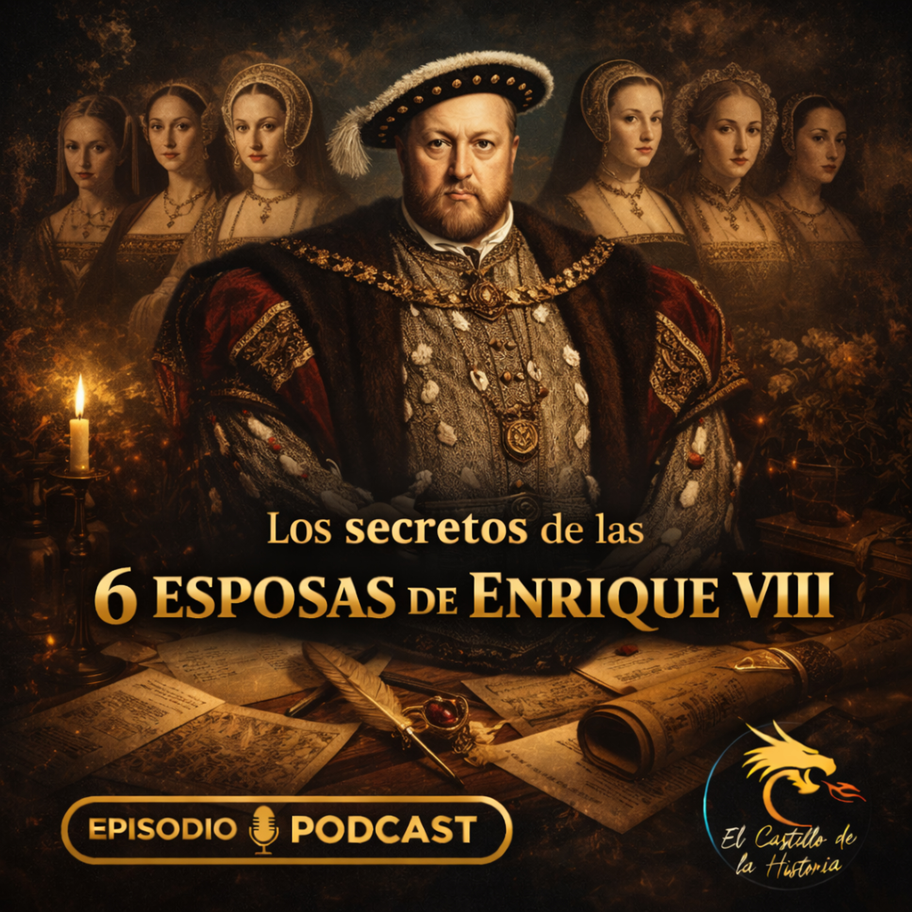 Los secretos de las 6 esposas de Enrique VIII (serie completa)