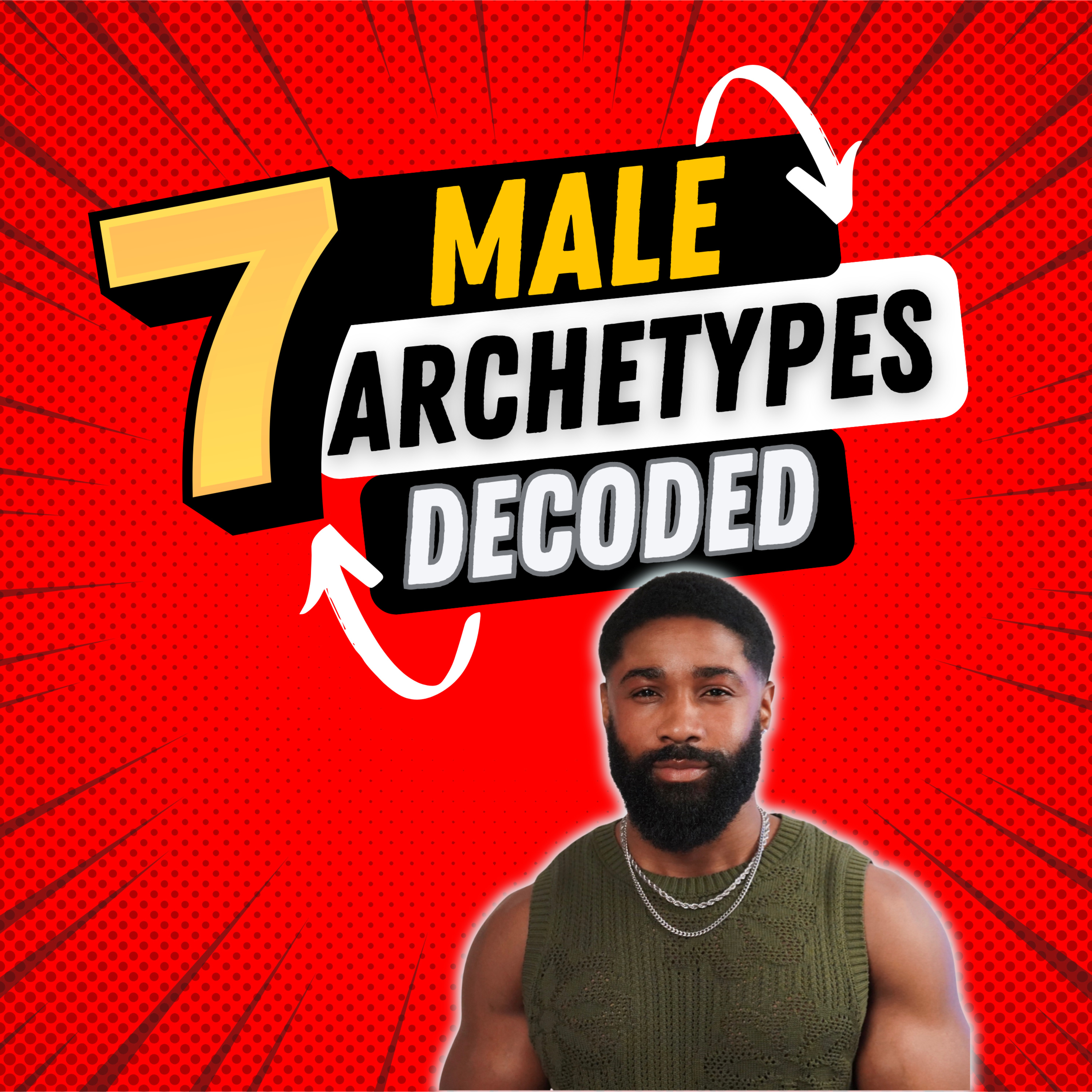 Interpreting the 7 Male Archetypes with Superheroes episode artwork
