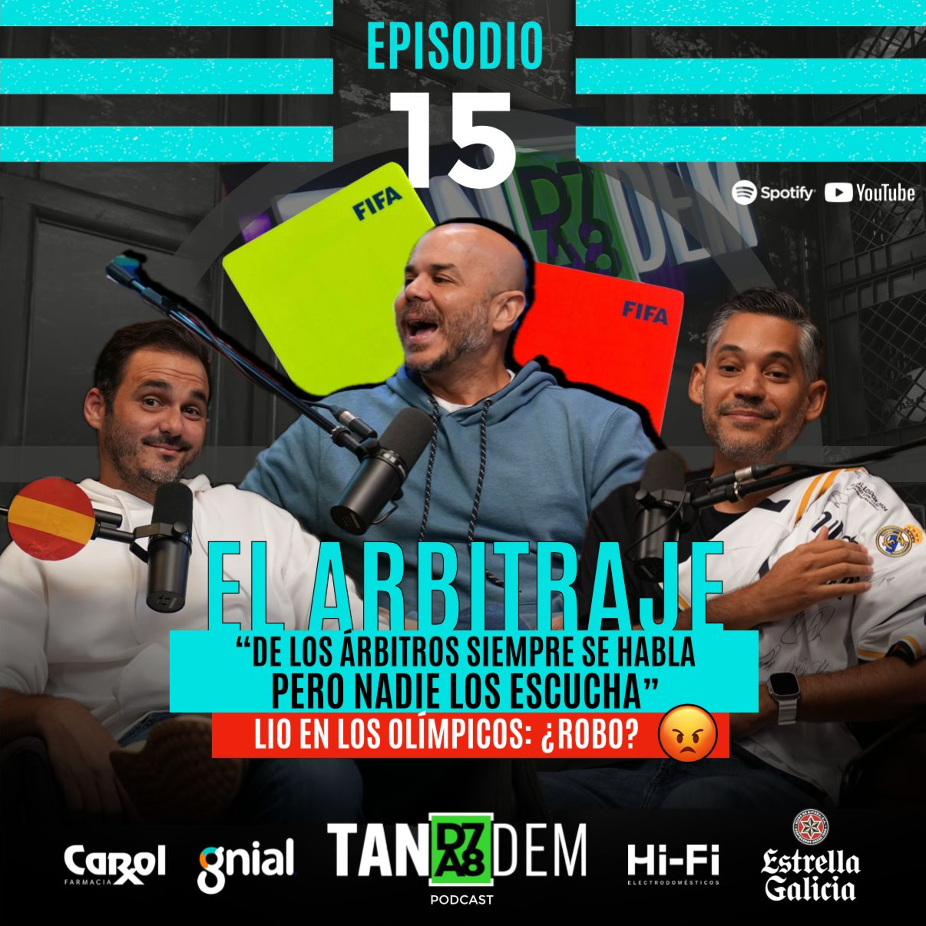 15. EL ARBITRAJE - "DE LOS ÁRBITROS SIEMPRE SE HABLA PERO NADIE LOS ESCUCHA"  episode artwork