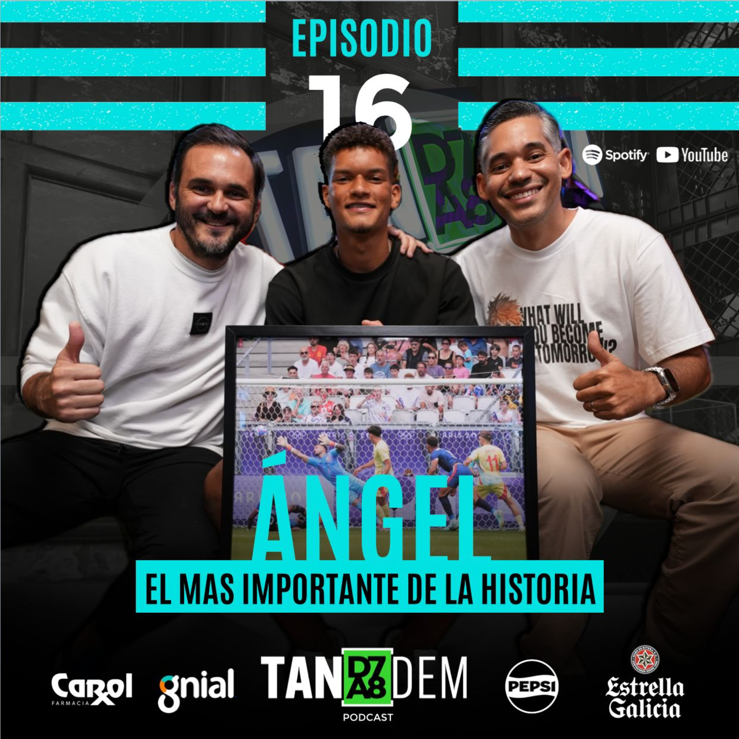 16. ÁNGEL MONTES DE OCA - "EL MÁS IMPORTANTE DE LA HISTORIA" episode artwork