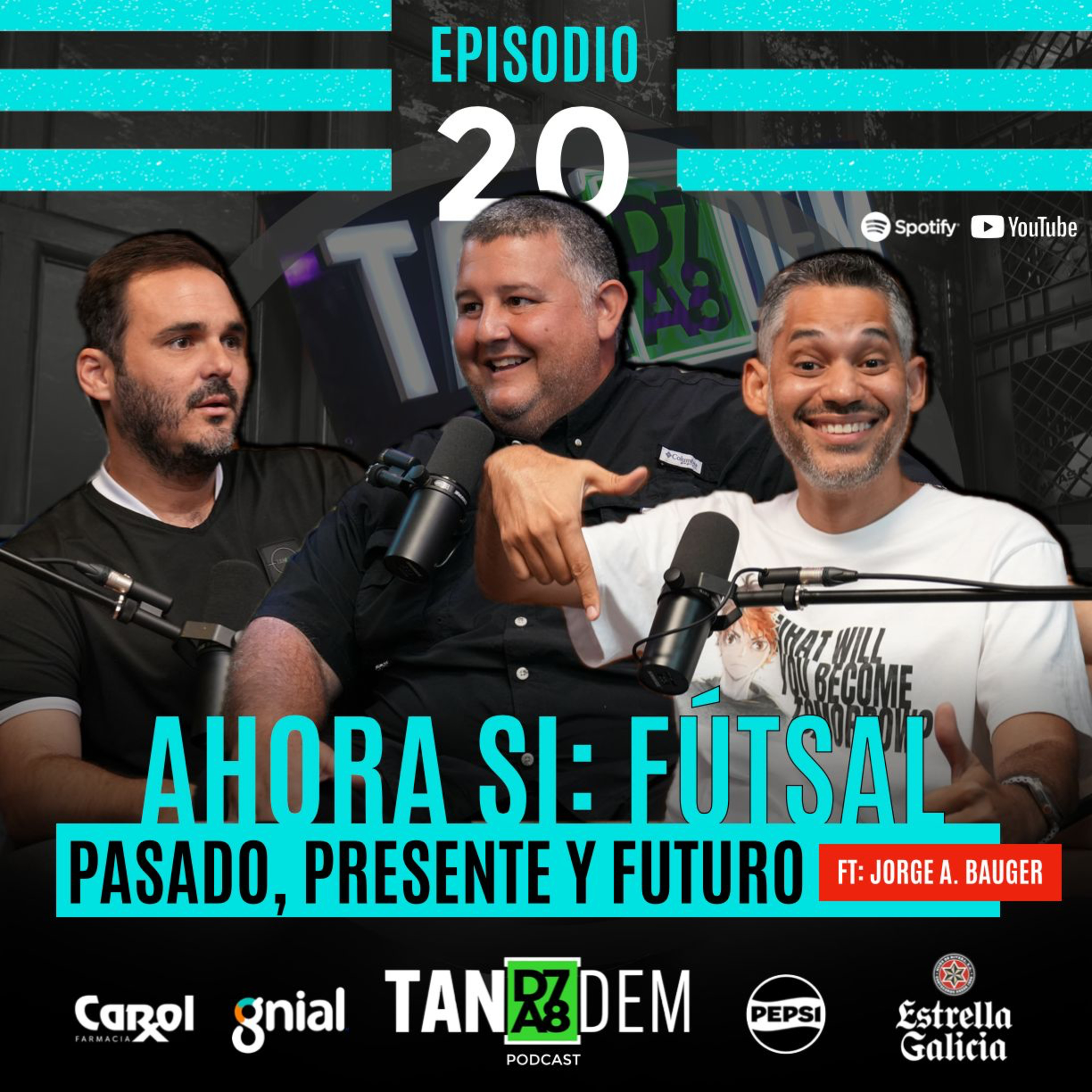 20. AHORA SÍ: FÚTSAL - PASADO, PRESENTE Y FUTURO FEAT. JORGE ALLEN BAUGER episode artwork