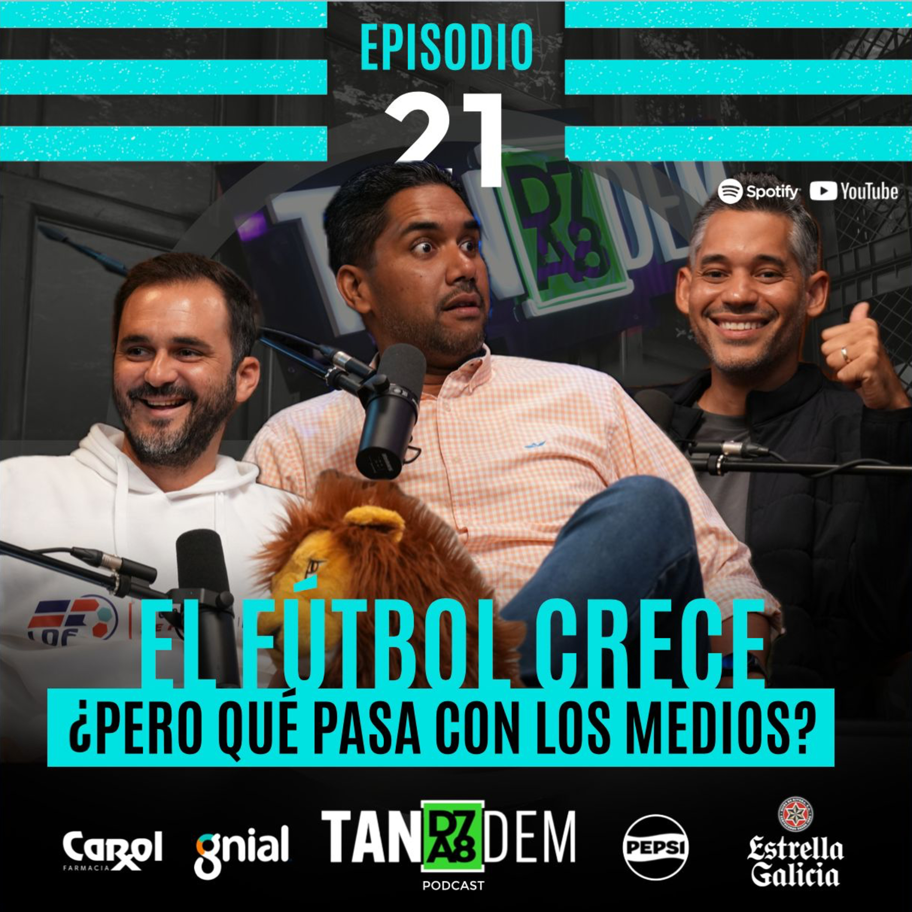 21. EL FÚTBOL CRECE, ¿PERO QUÉ PASA CON LOS MEDIOS?  episode artwork