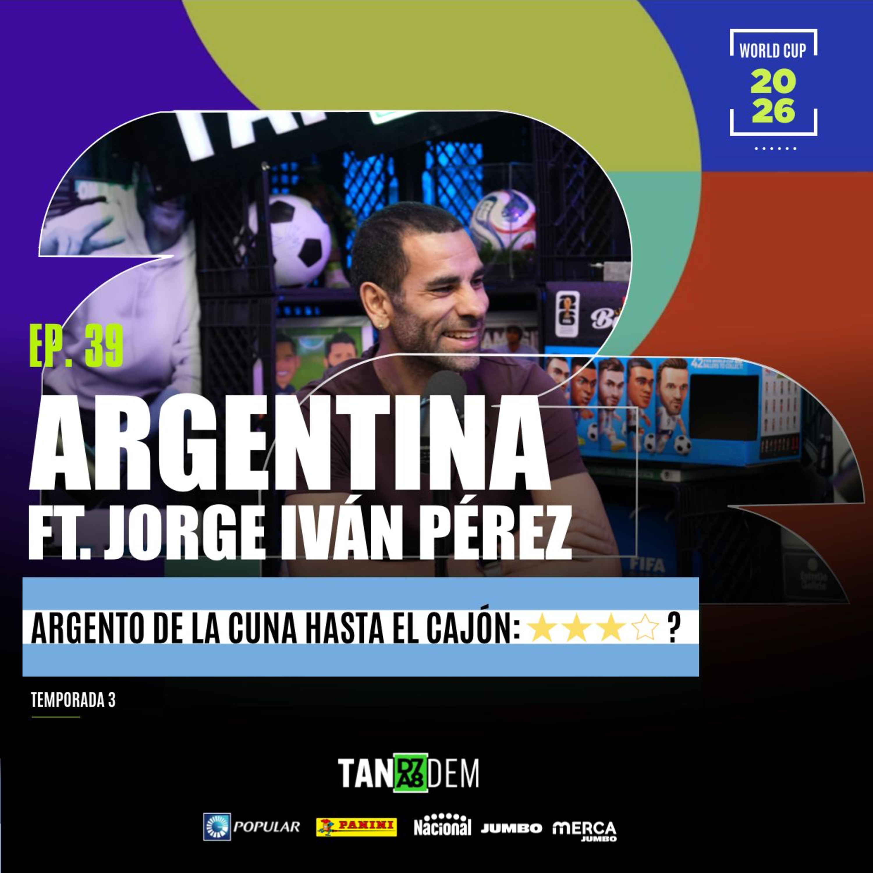 39. ARGENTINO DE LA CUNA HASTA EL CAJÓN FT JORGE IVÁN PÉREZ