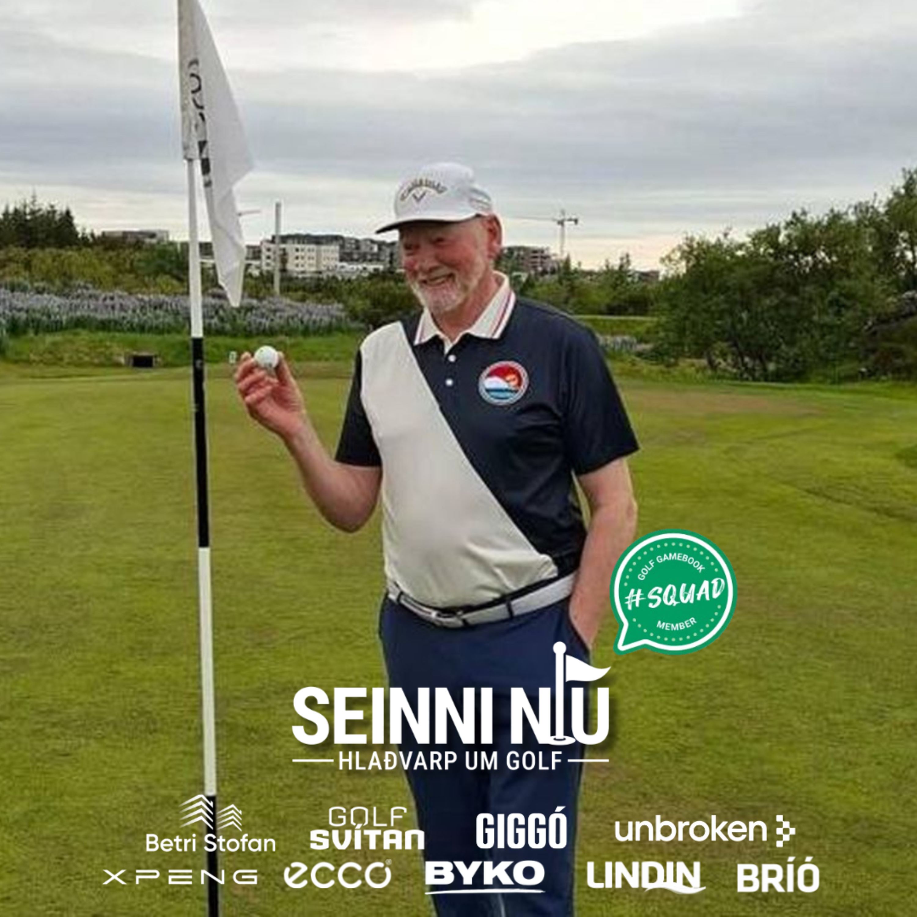 #122 - Séra Hjálmar þrisvar farið holu í höggi á sömu holu