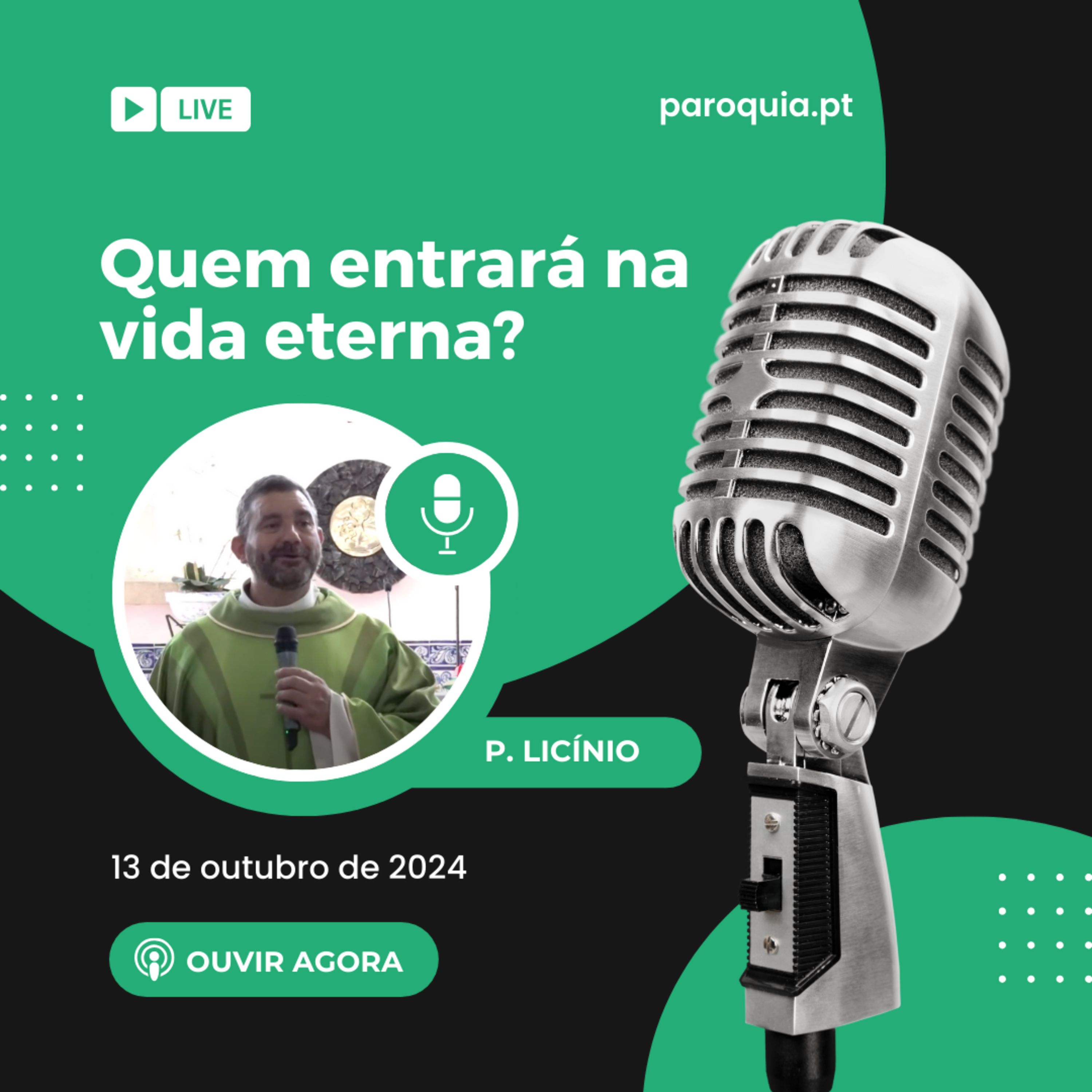 Quem entrará na vida eterna?
