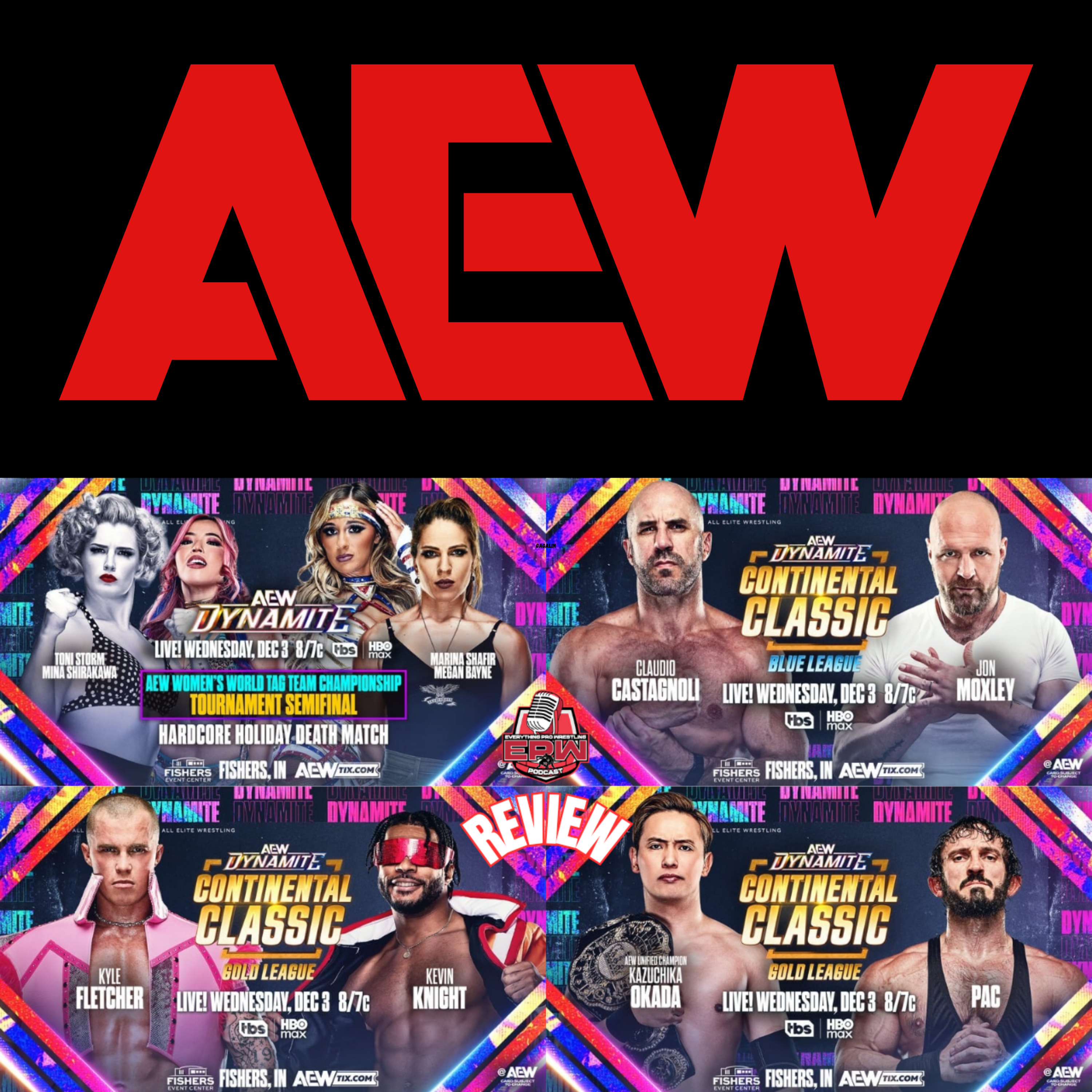 AEW Dynamite 12/3/25 Full Show Review | Huge ROH Final Battle Preview AEW Dynamite 12/3/25 Full Show Review | Huge ROH Final Battle Preview