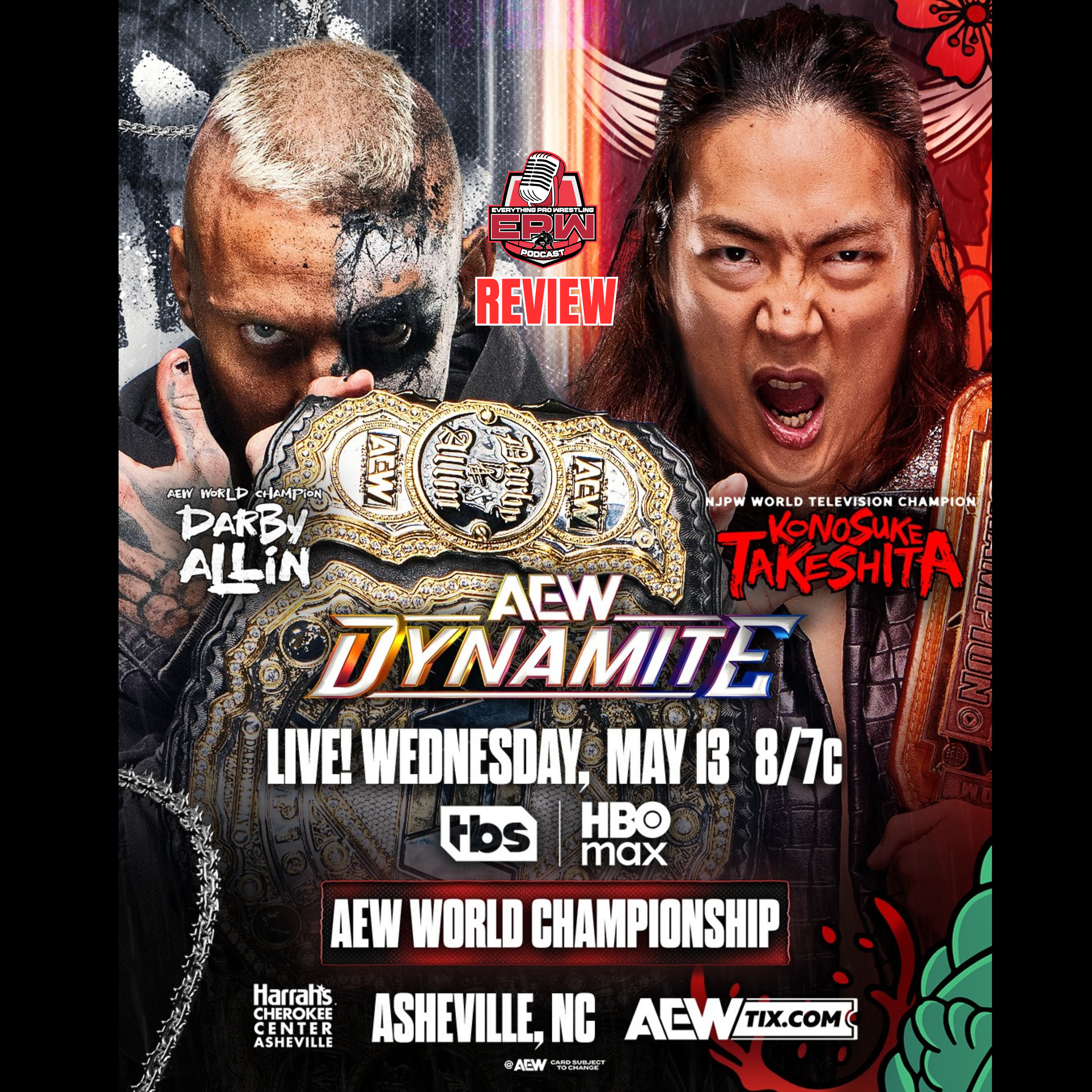 AEW Dynamite Review & Results 5/13/26 | Darby Allin vs Konosuke Takeshita