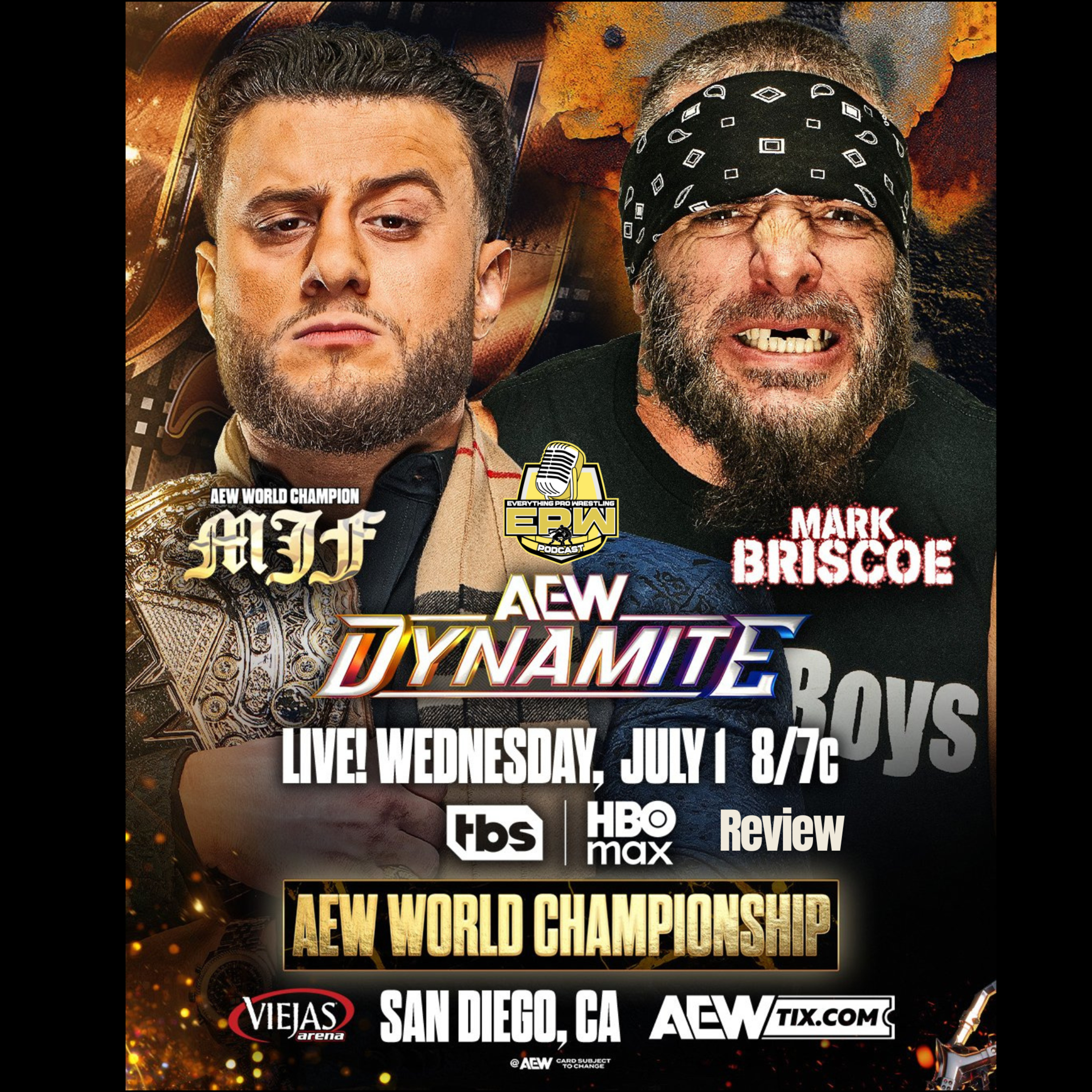 AEW Dynamite 7/1/26 Full Show Review | MJF vs Briscoe | Survival of the Fittest episode artwork
