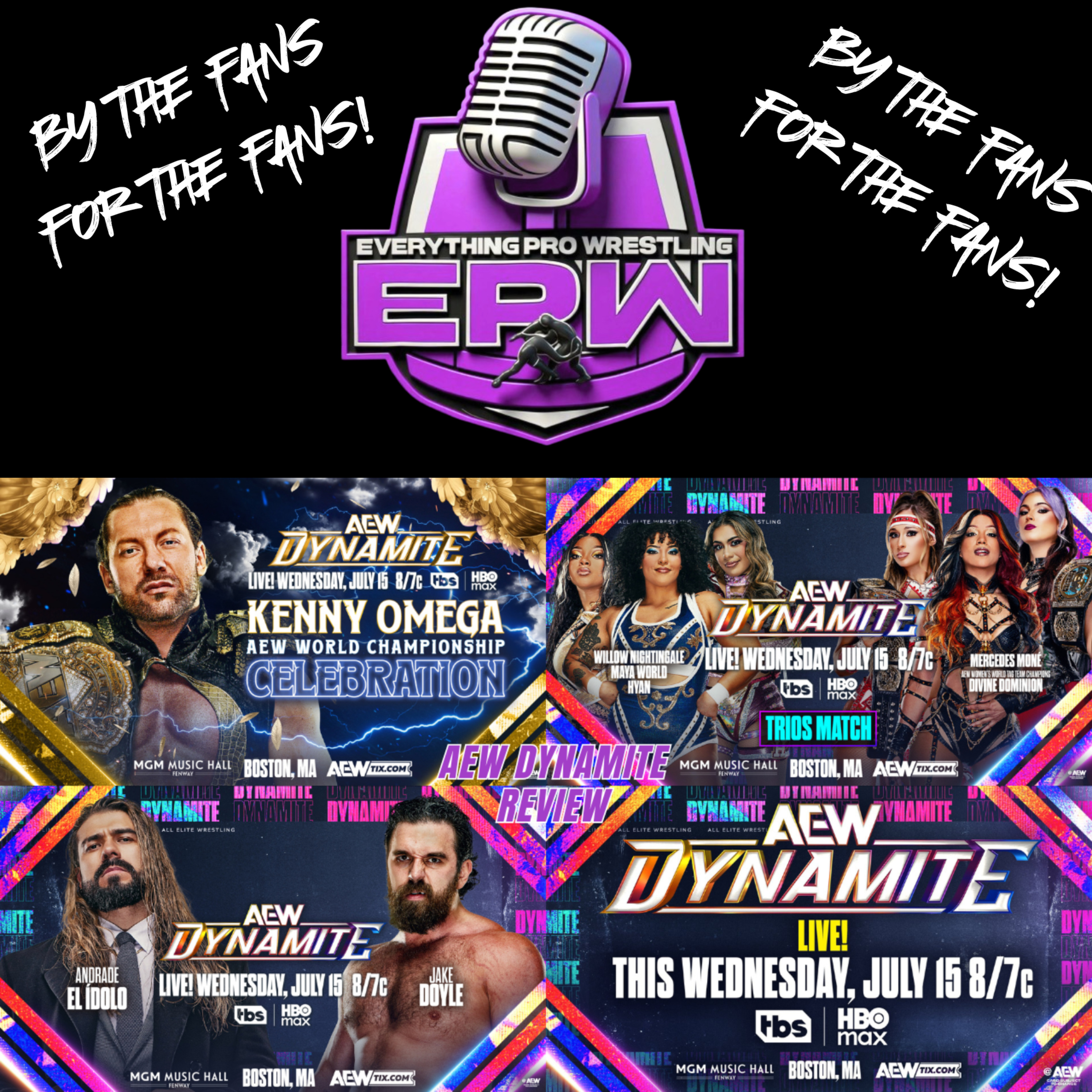 AEW Dynamite 7/15/26 Review | Kenny Omega's World Title Celebration, Full Results & Analysis episode artwork