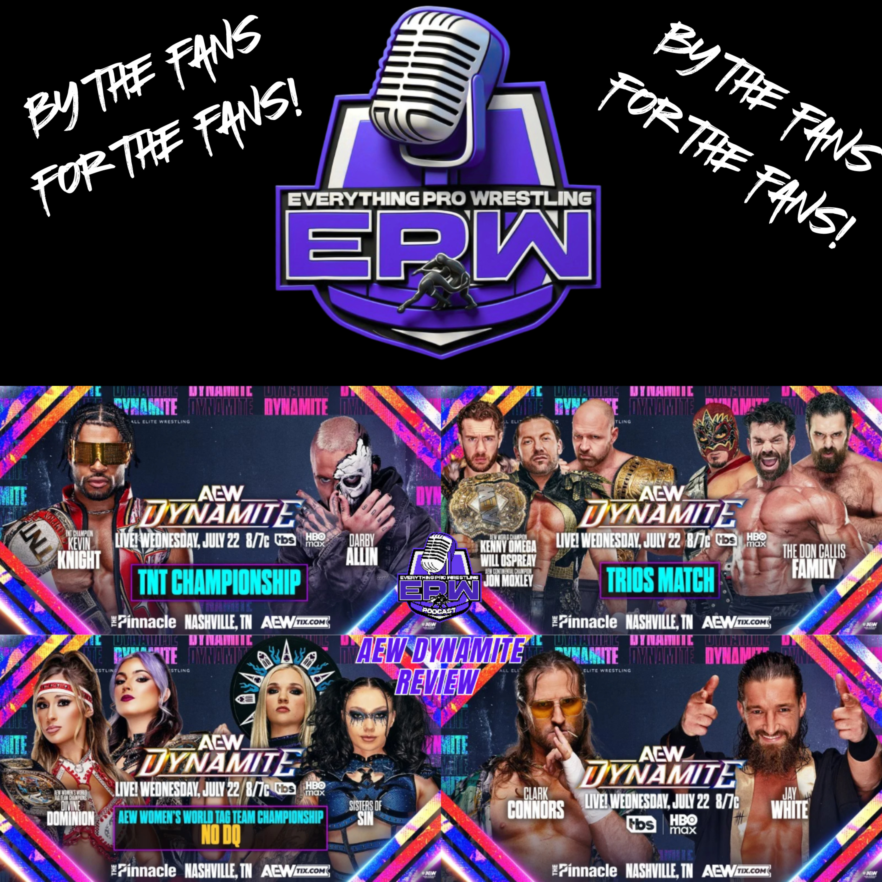 AEW Dynamite 7/22/2026 Review | Go Home Dynamite Before AEW Redemption episode artwork