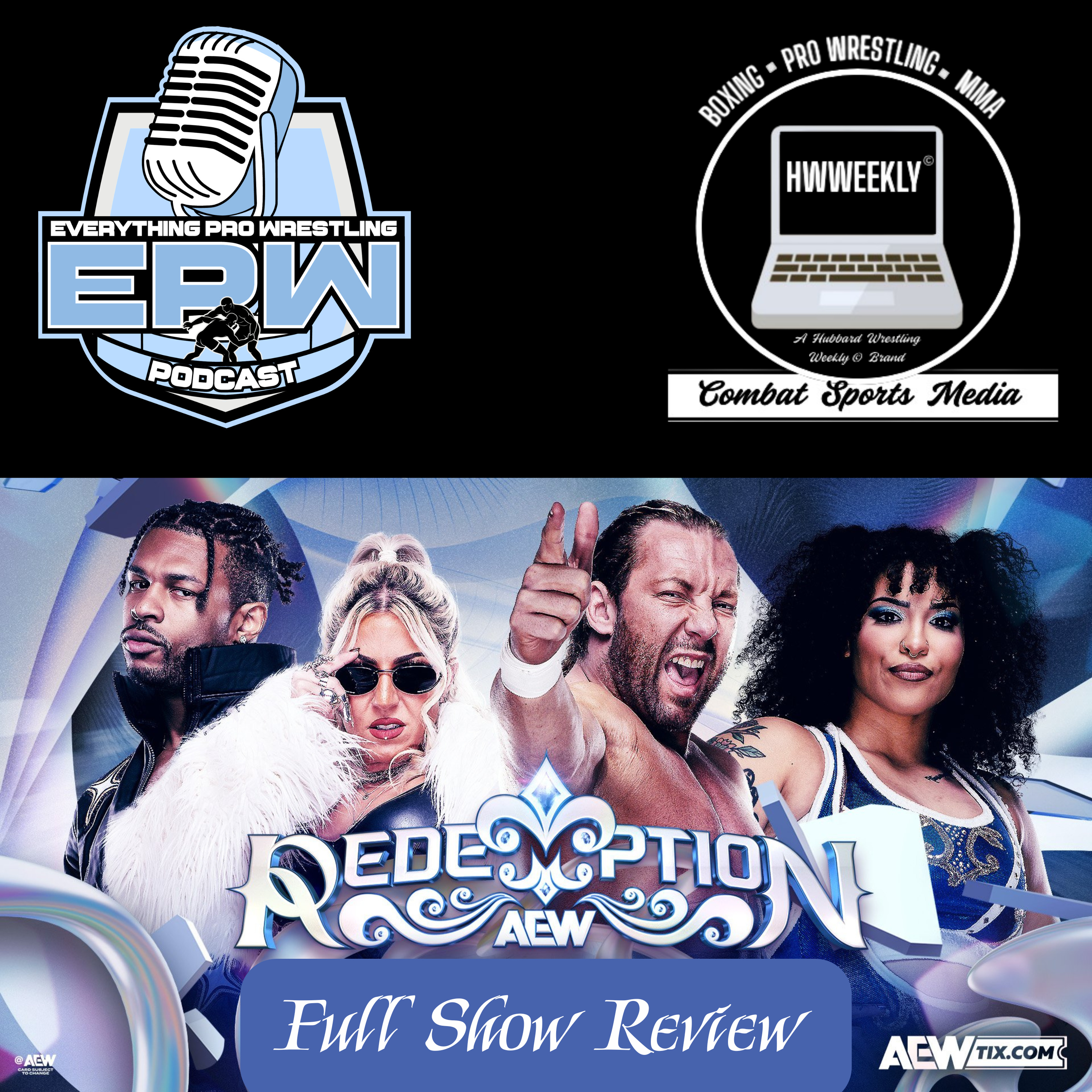 AEW Redemption Review: Kenny Omega vs. Kevin Knight & Final Grade | Clash Of The Podcasts episode artwork