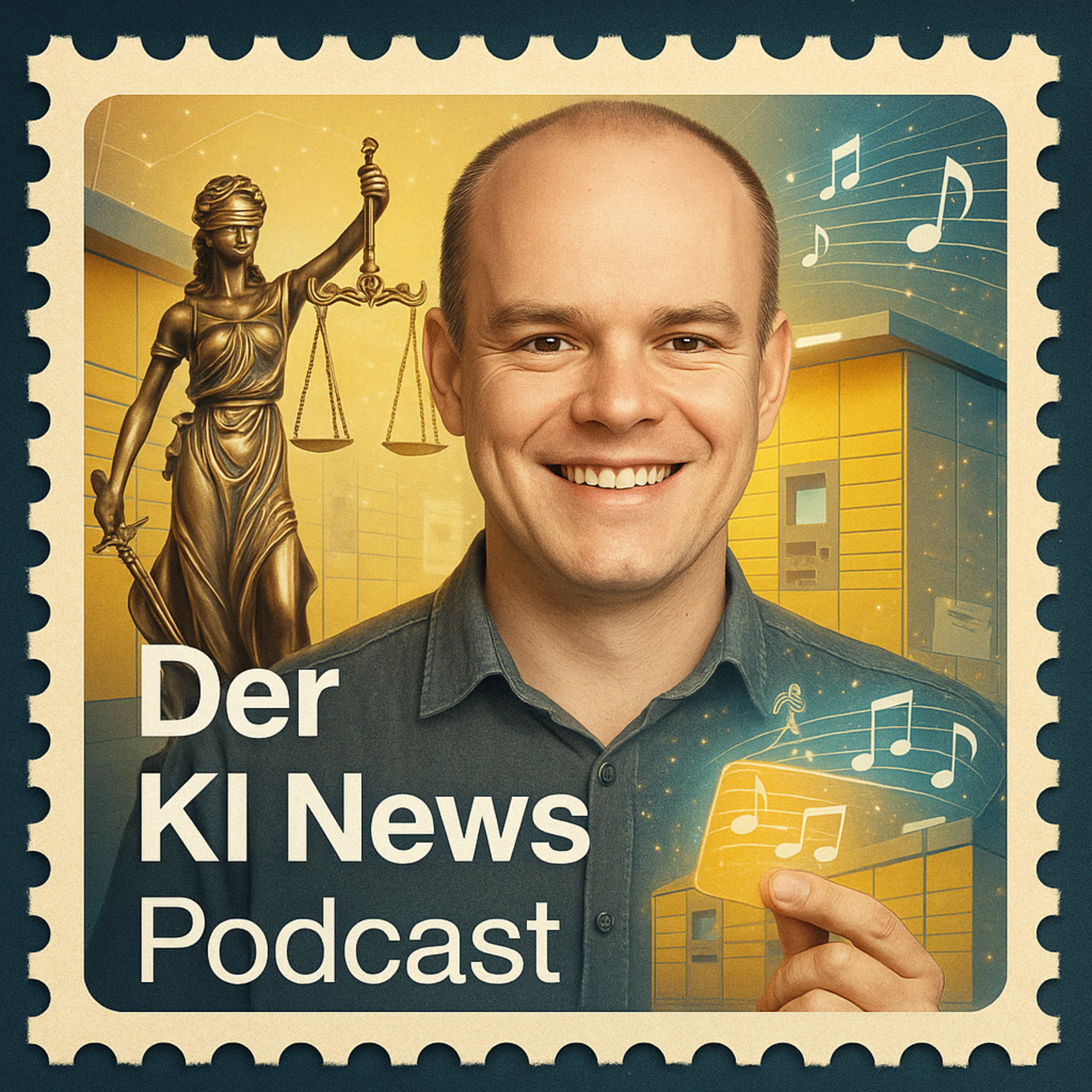 GEMA vs. OpenAI 🎶 | KI-Briefmarke der Post 📮 🖼️ | OpenAIs Teen Safety Blueprint | Anthropic expandiert nach Europa | Metas VIBES startet in Deutschland 🇩🇪 | Post ersetzt Filialen durch Automaten