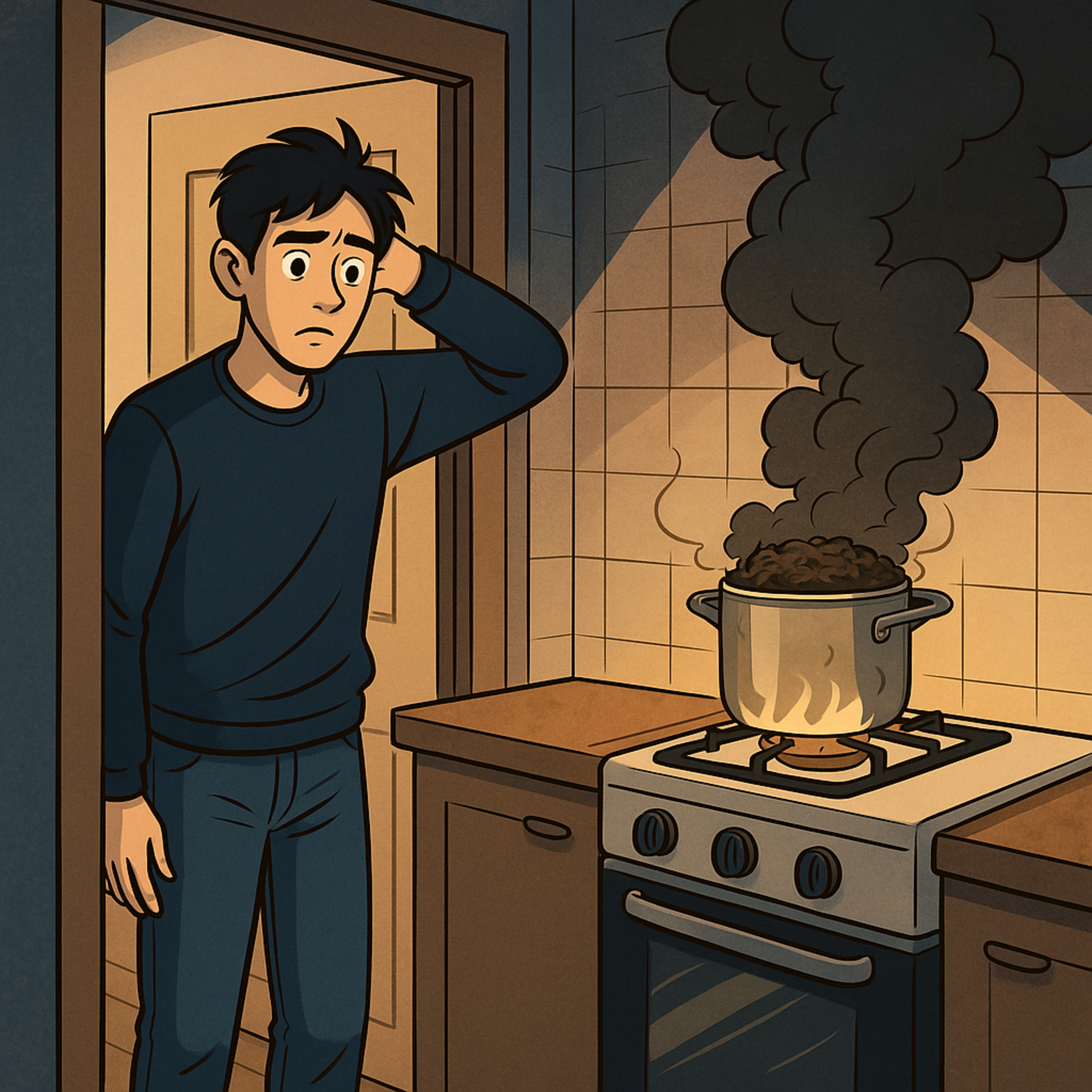 El arroz se quemó, el gas quedó abierto… y otras historias de terror cotidiano episode artwork