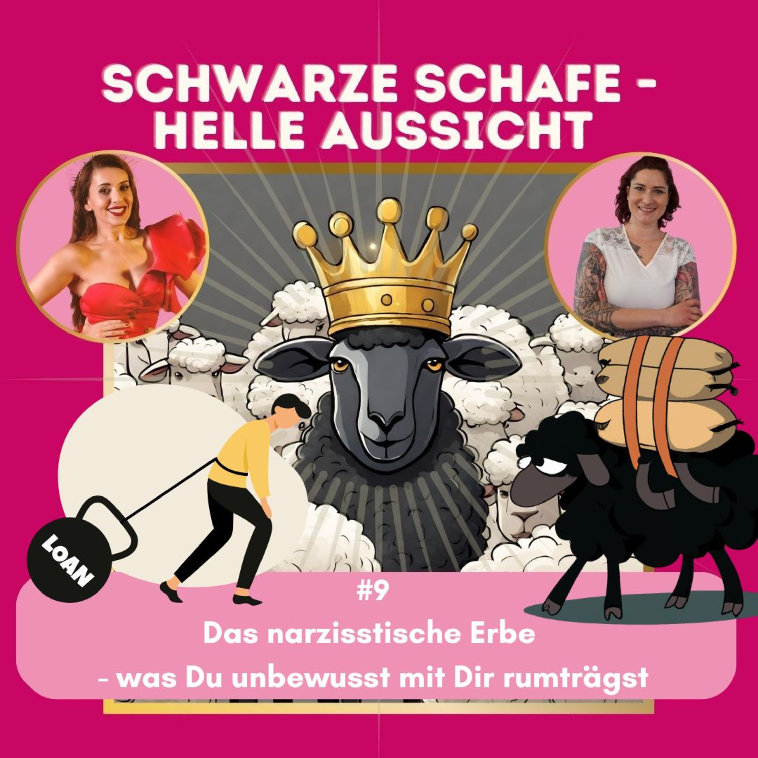 Schwarze Schafe - helle Aussicht
