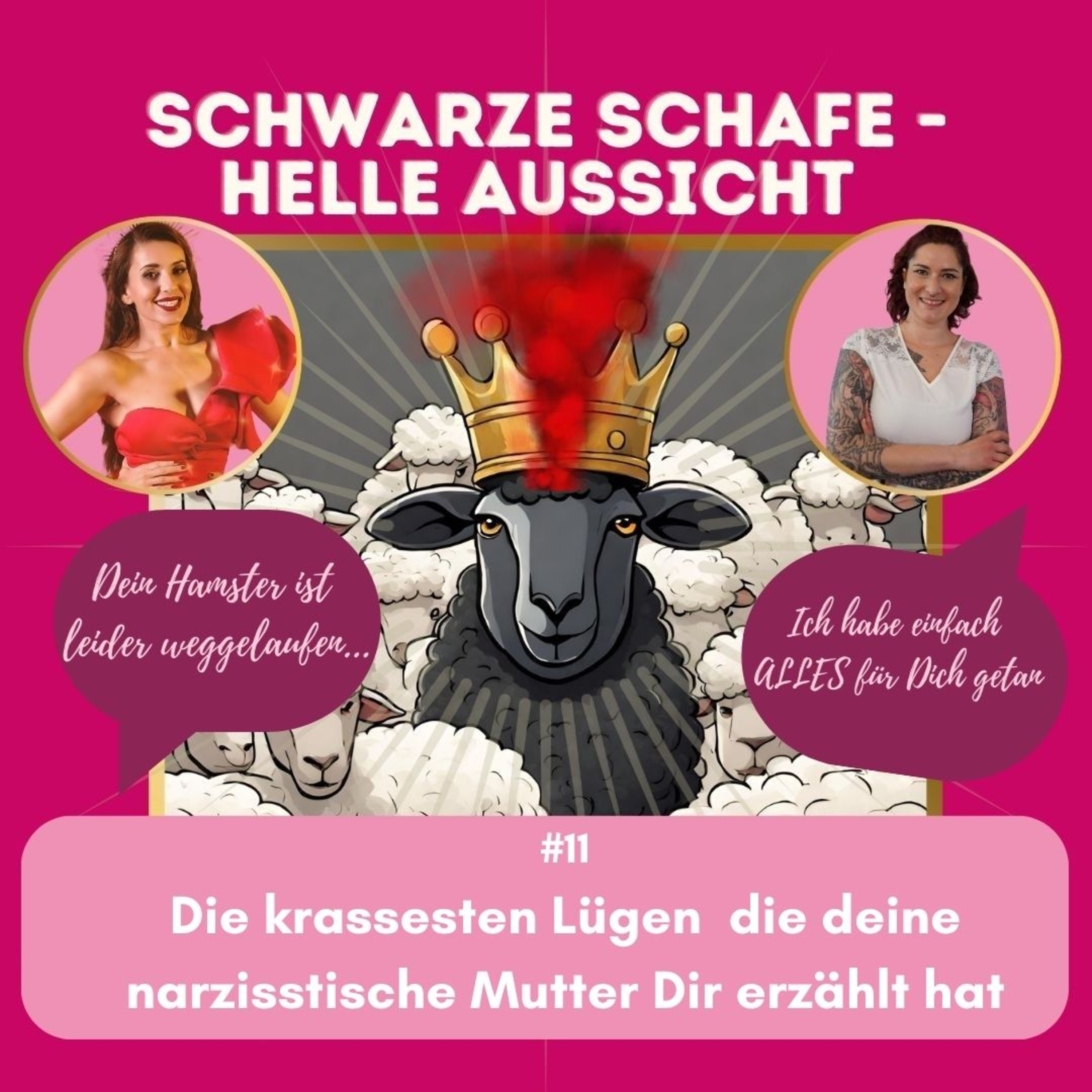 Schwarze Schafe - helle Aussicht