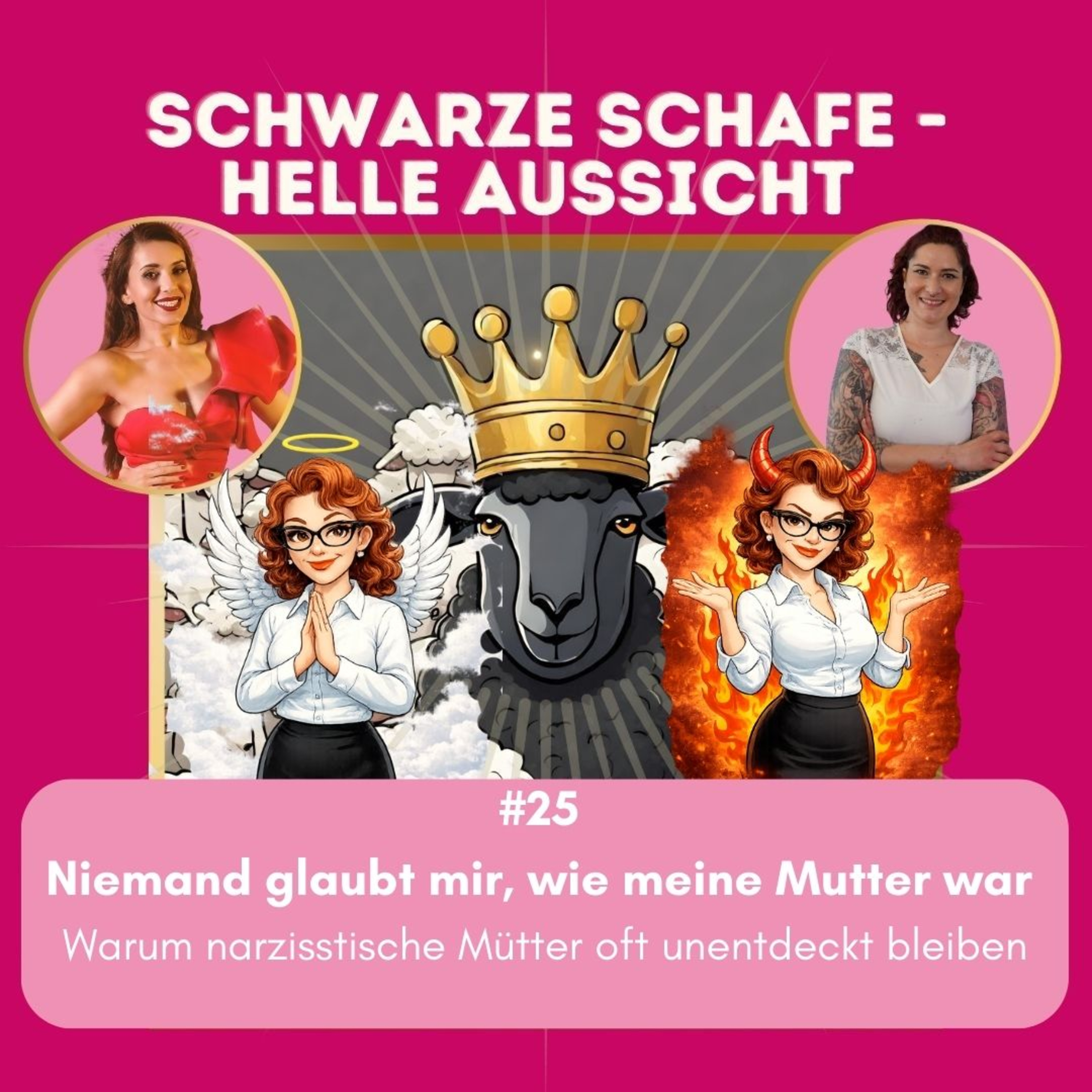 Schwarze Schafe - helle Aussicht