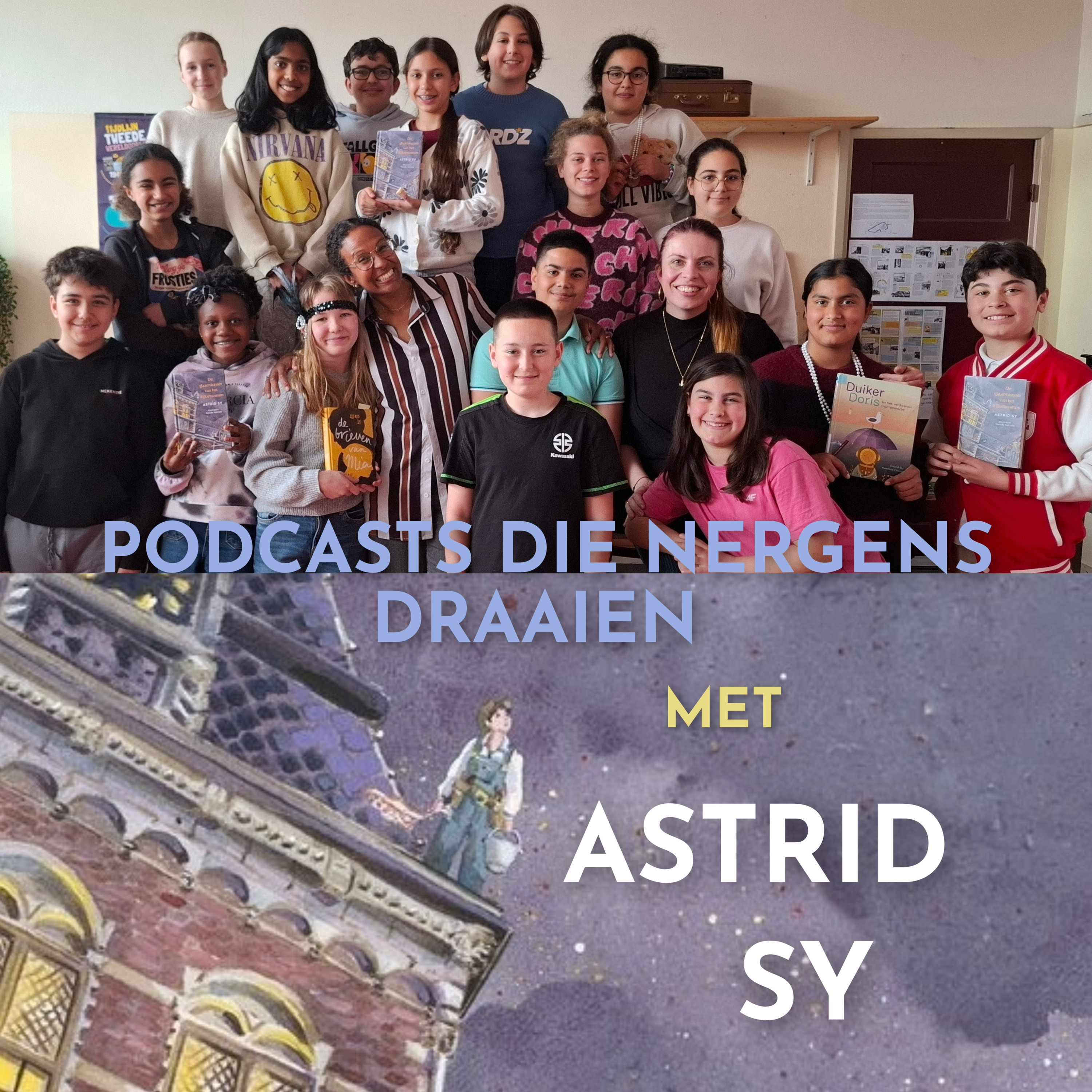 #32 - Podcast met Astrid Sy, de kinderboekenambassadeur! episode artwork