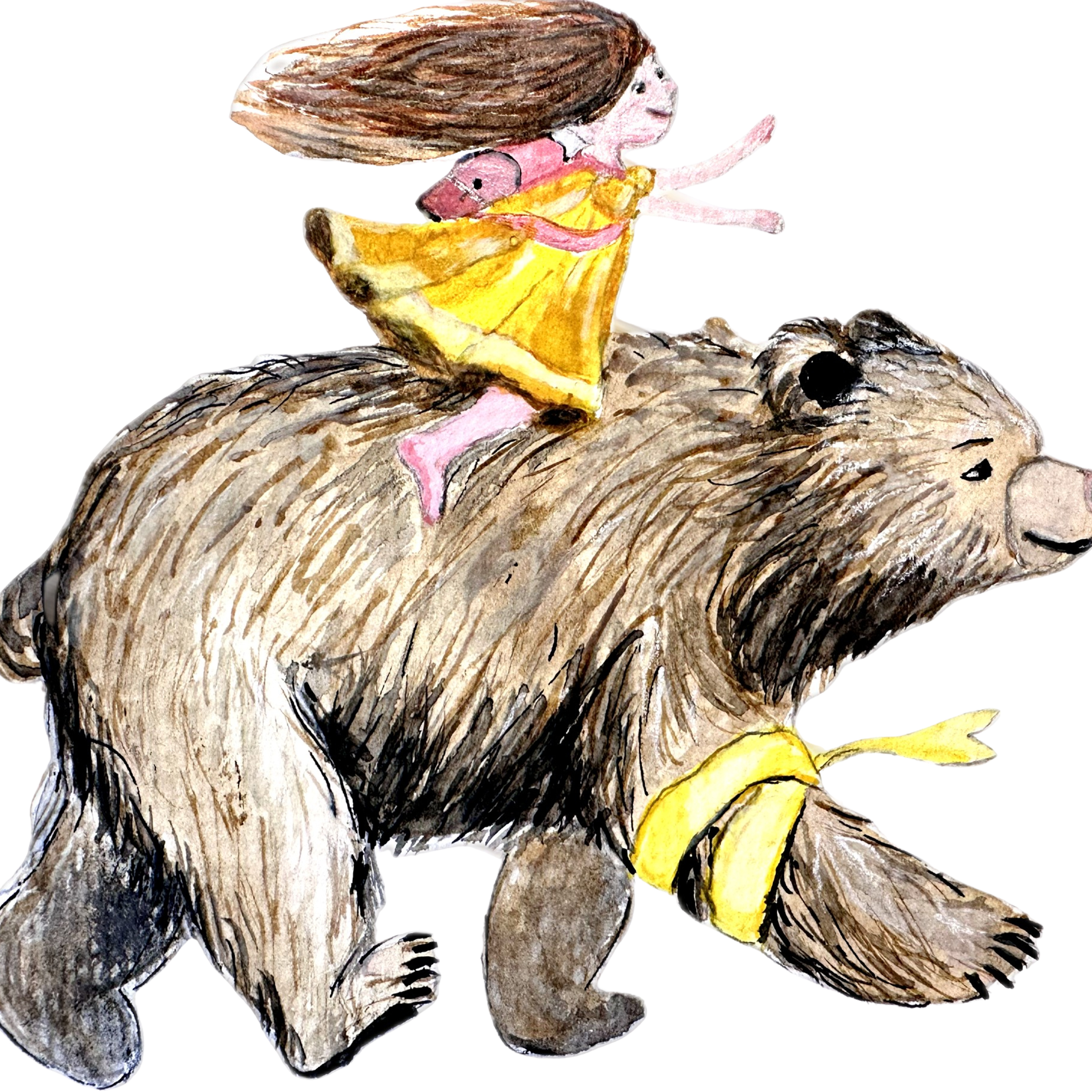 1. THE DAY MR. BEAR AND ELSA FIRST MET - who knew a little girl and a bear could become friends?