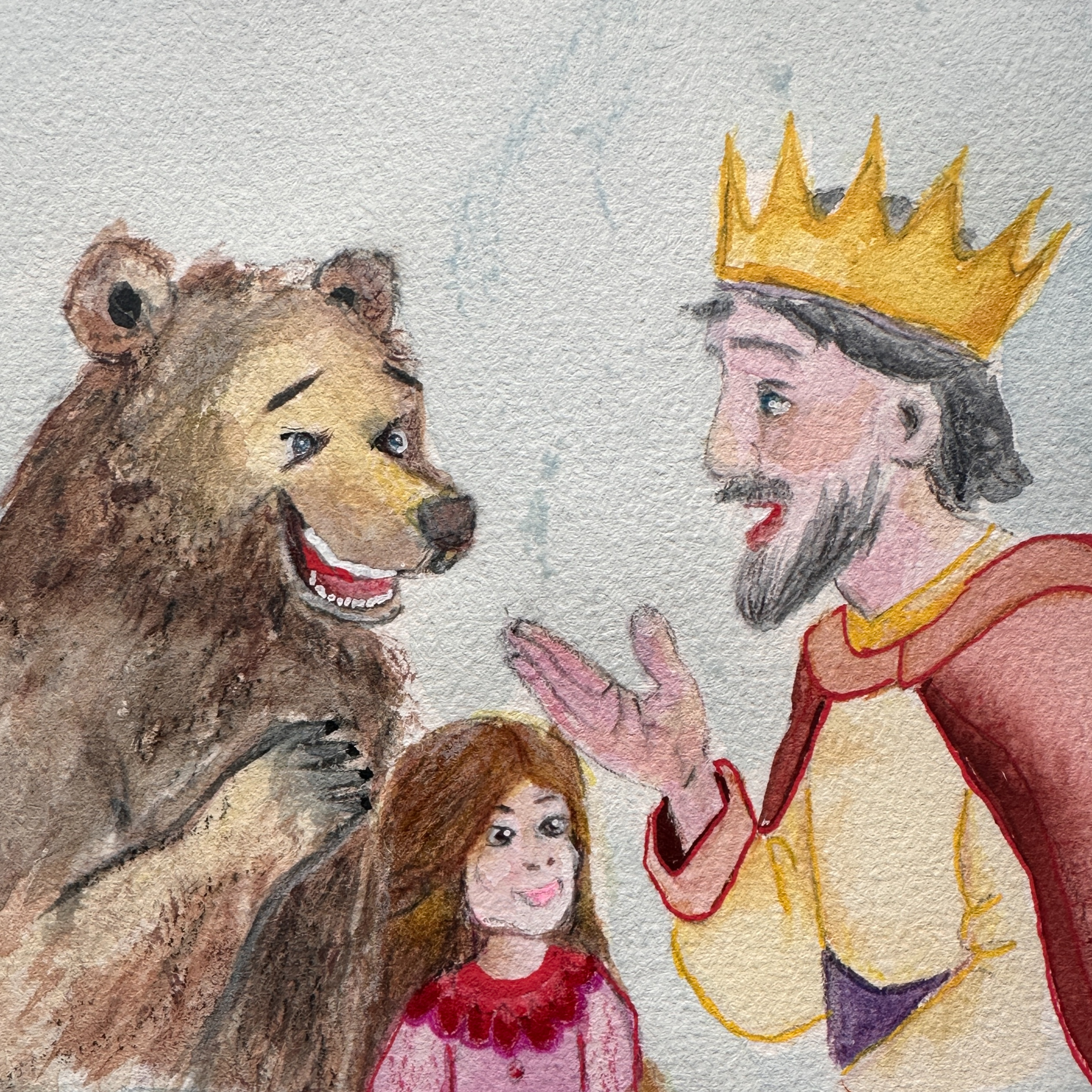 3. MR. BEAR AND ELSA MEET THE KING - The whole town is scared of Mr. Bear, but his animal friends save the day