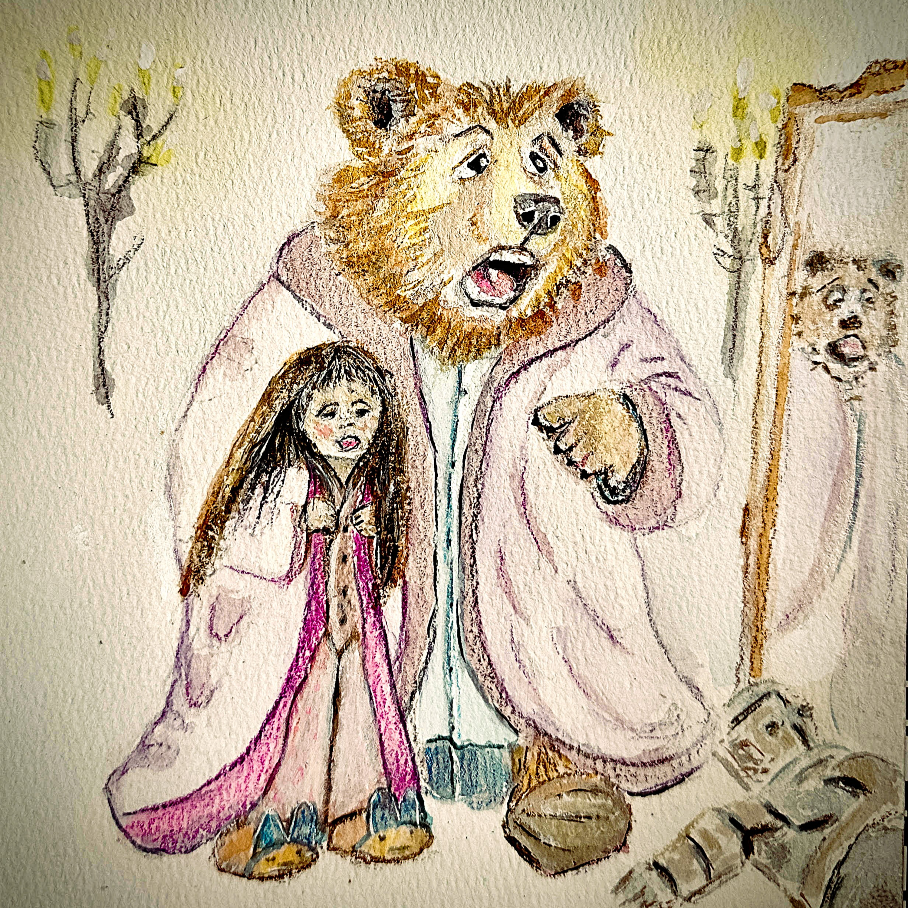 5. THE ROYAL SLEEPOVER - Mr. Bear and Elsa hunt a ghost