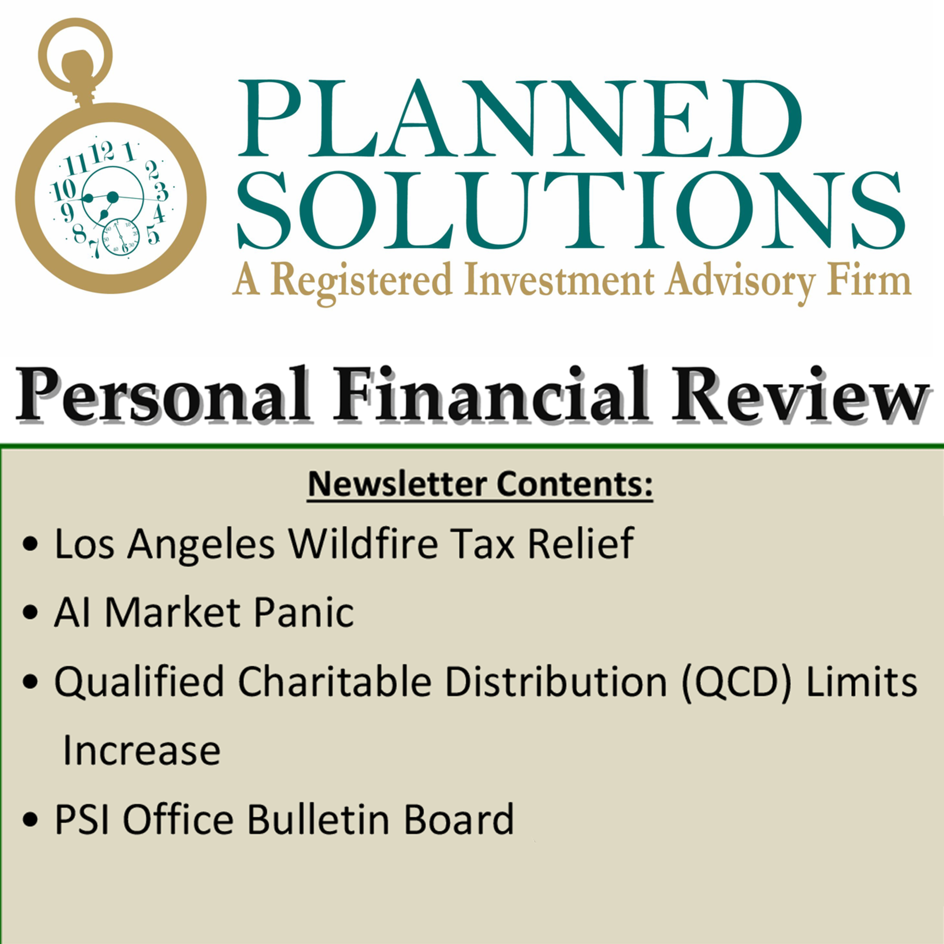 Planned Solutions
