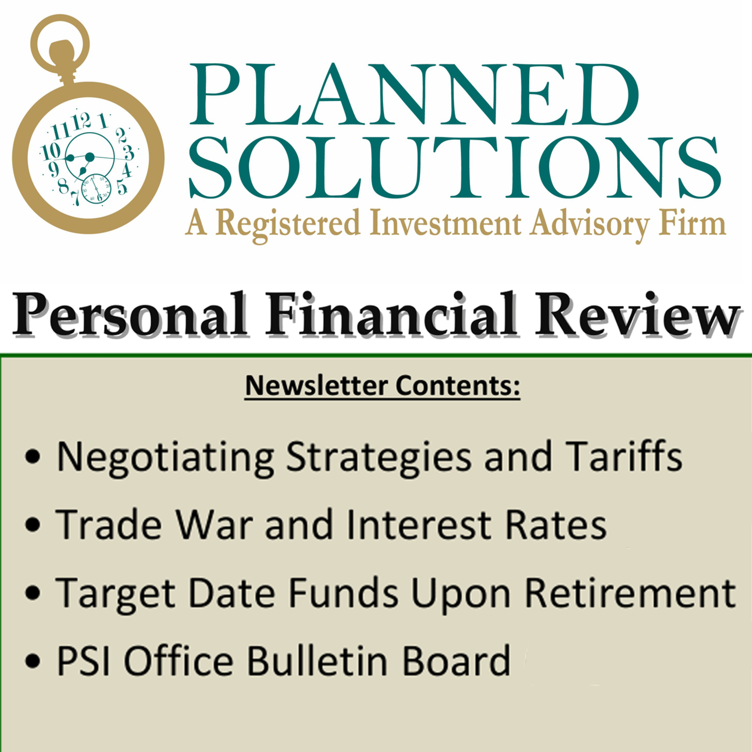 Understanding Negotiating Strategies & Tariffs, Trade War & Interest Rates & Funds Upon Retirement episode artwork