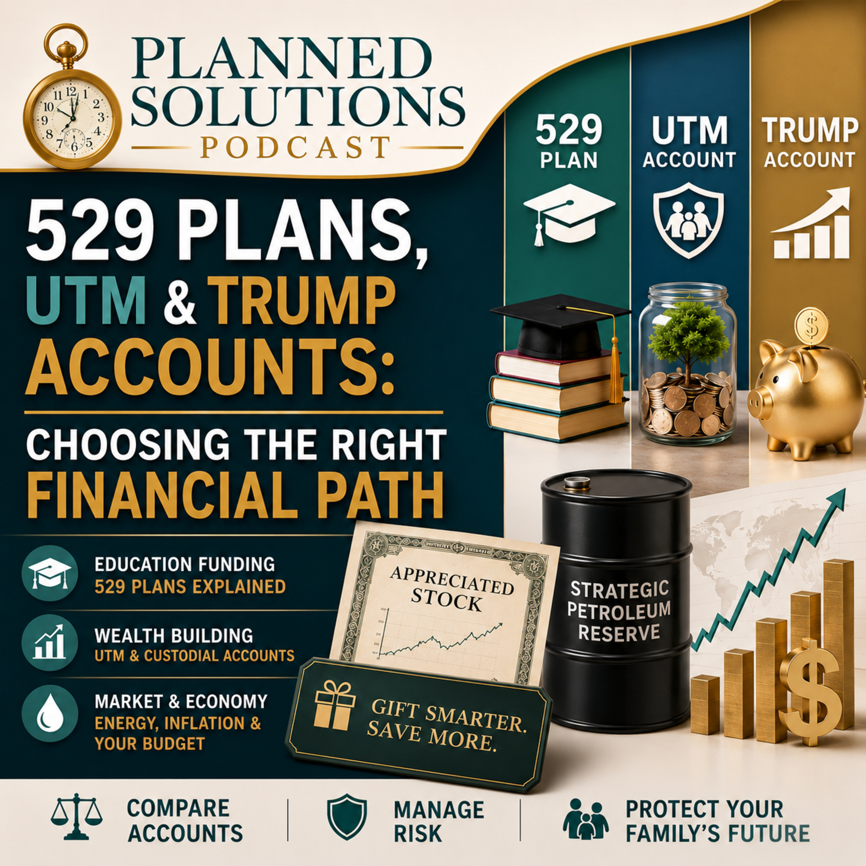 529 vs UTMA vs Trump Accounts | Which Saves Your Kids More Money? episode artwork