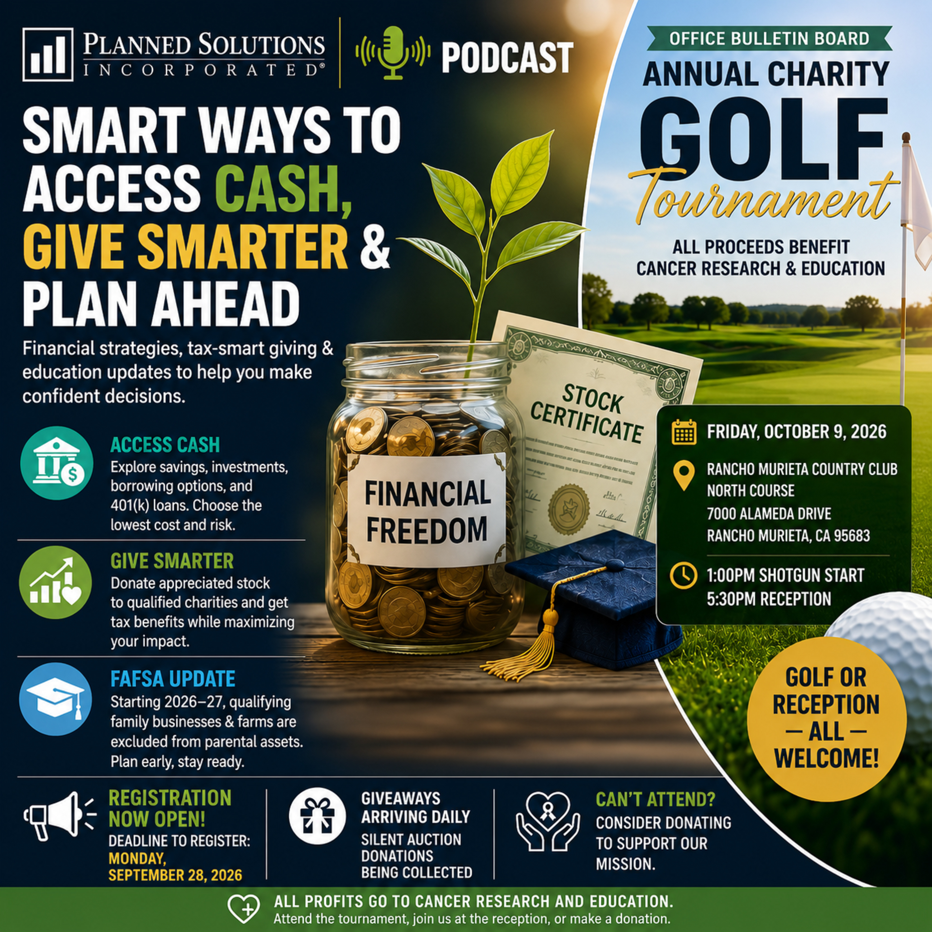 Smart Ways to Access Cash, Give Appreciated Stock & Navigate FAFSA 2026–27 episode artwork