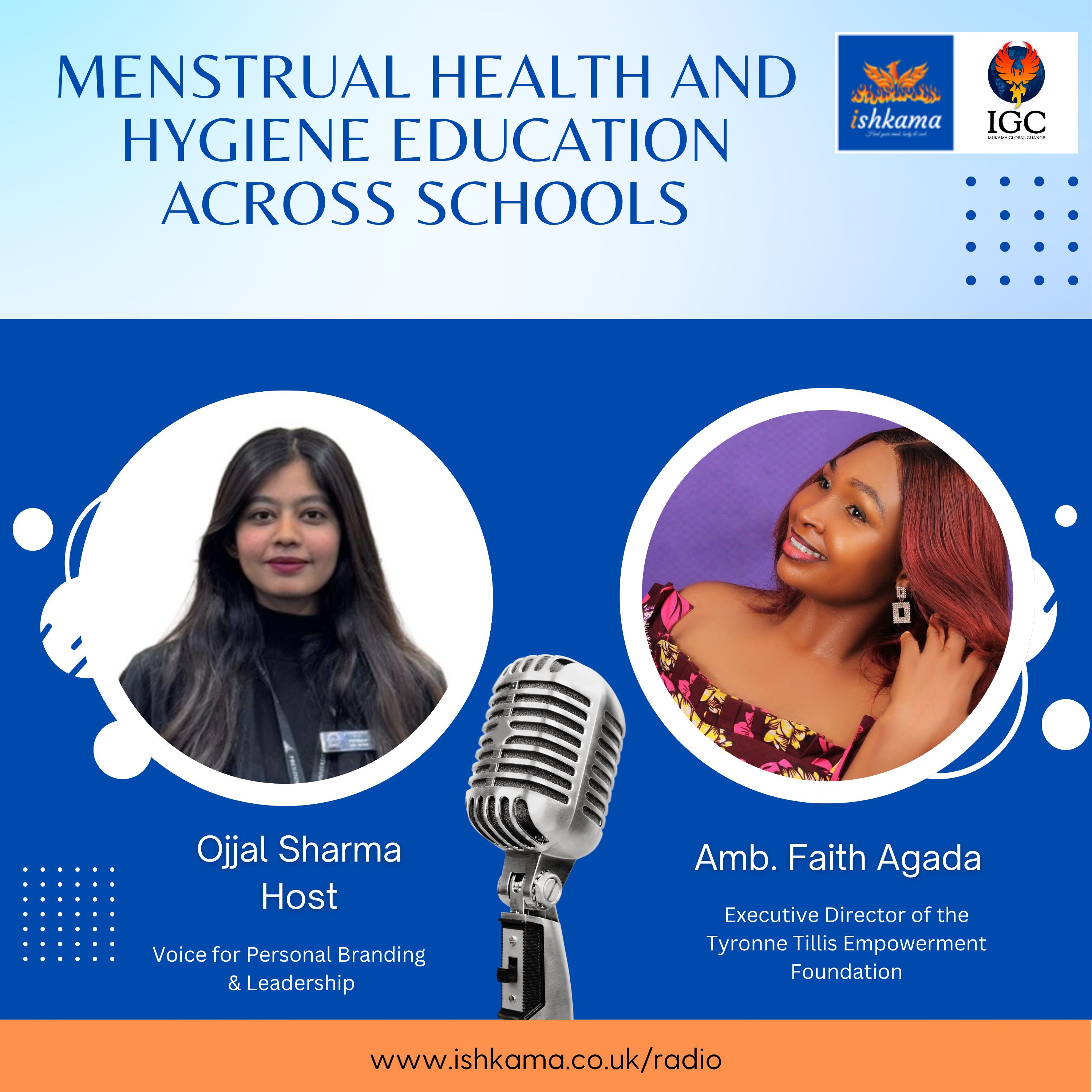 Menstrual Health and Hygiene Education across Schools: Amb. Faith Agada