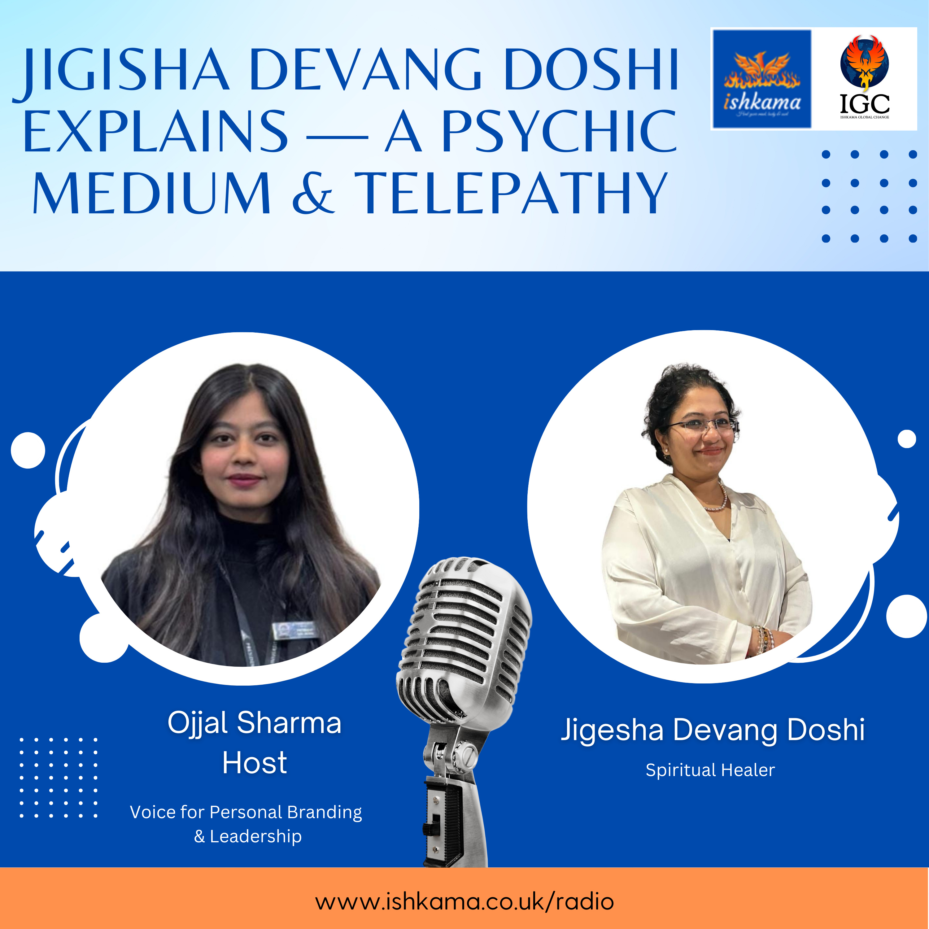 Jigisha Devang Doshi Explains — a Psychic Medium & Telepathic Communication