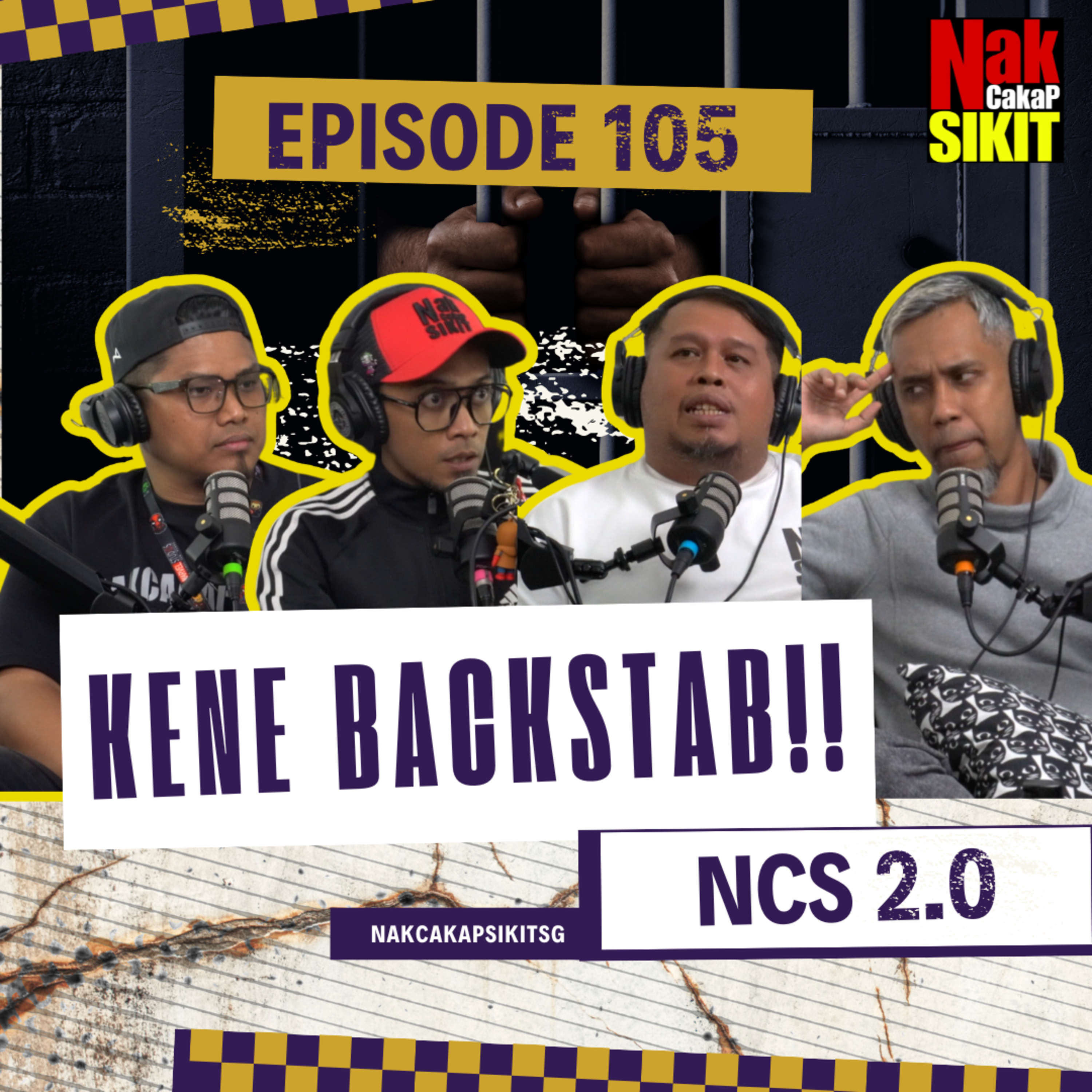 Episode 105 - Kena BackStab / Kawan Buat Pakai! episode artwork