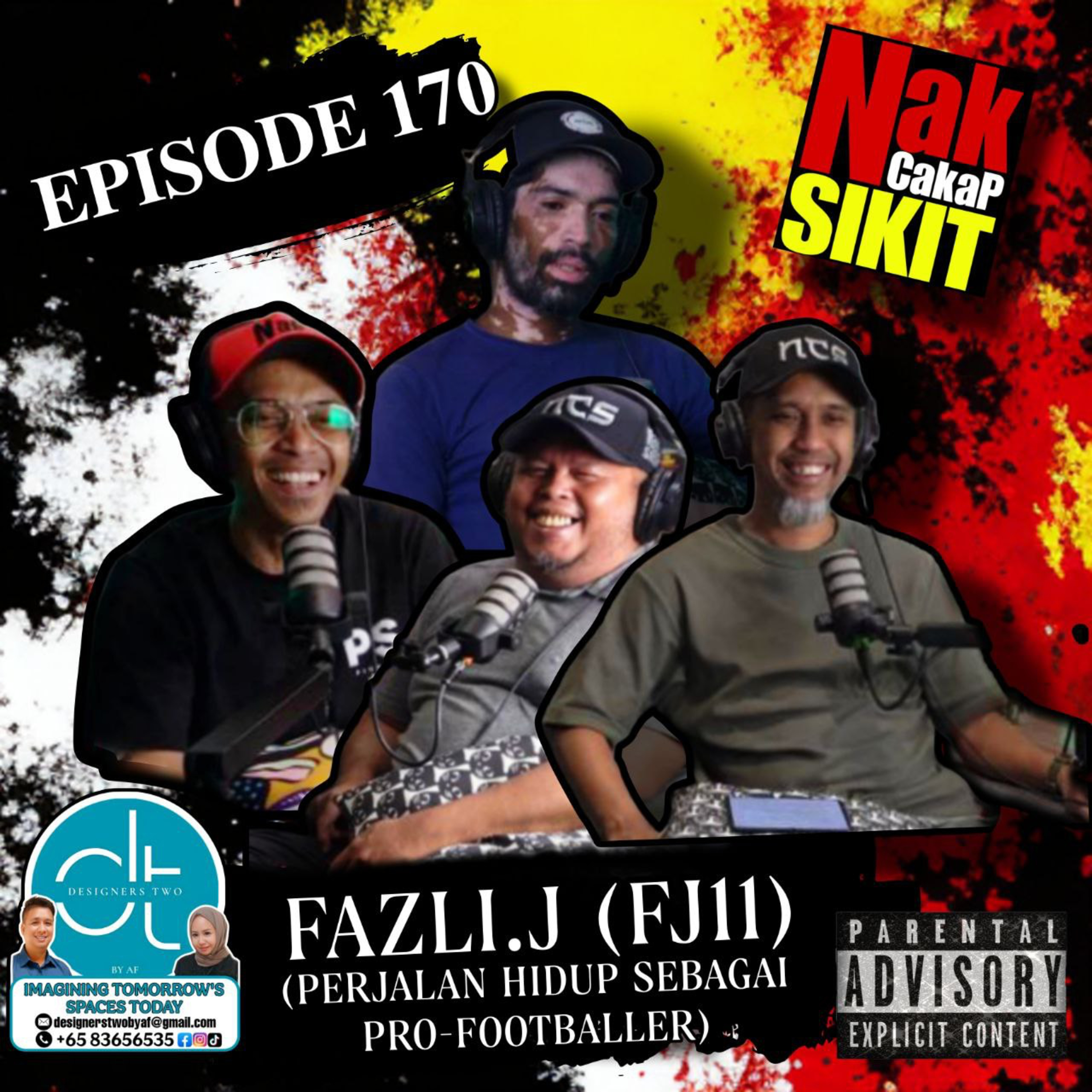 Episode 170 - Fazli.J (FJ 11) Perjalanan Hidup Sebagai Pro-Footballer episode artwork