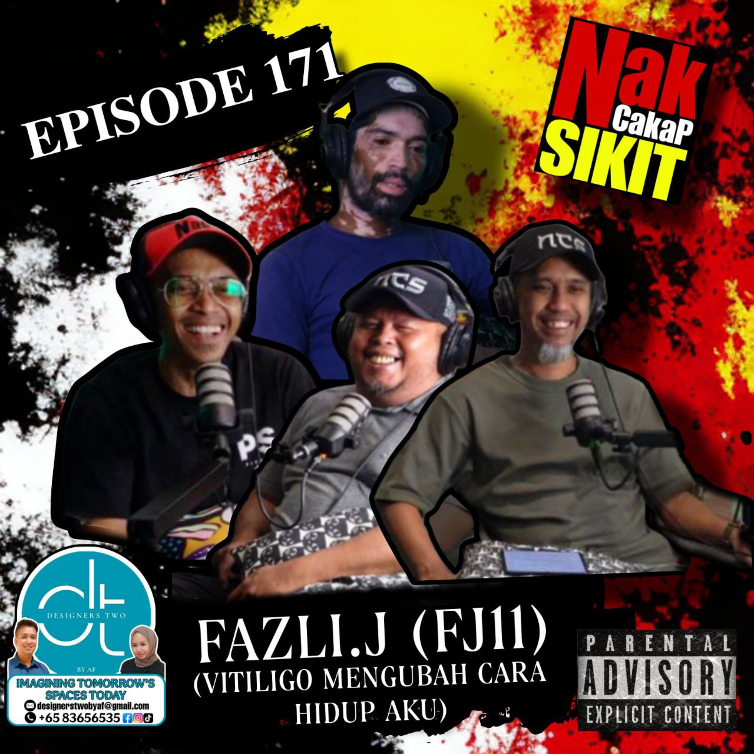 Episode 171 - Fazli.J (Vitiligo Mengubah Cara Hidup Aku) episode artwork