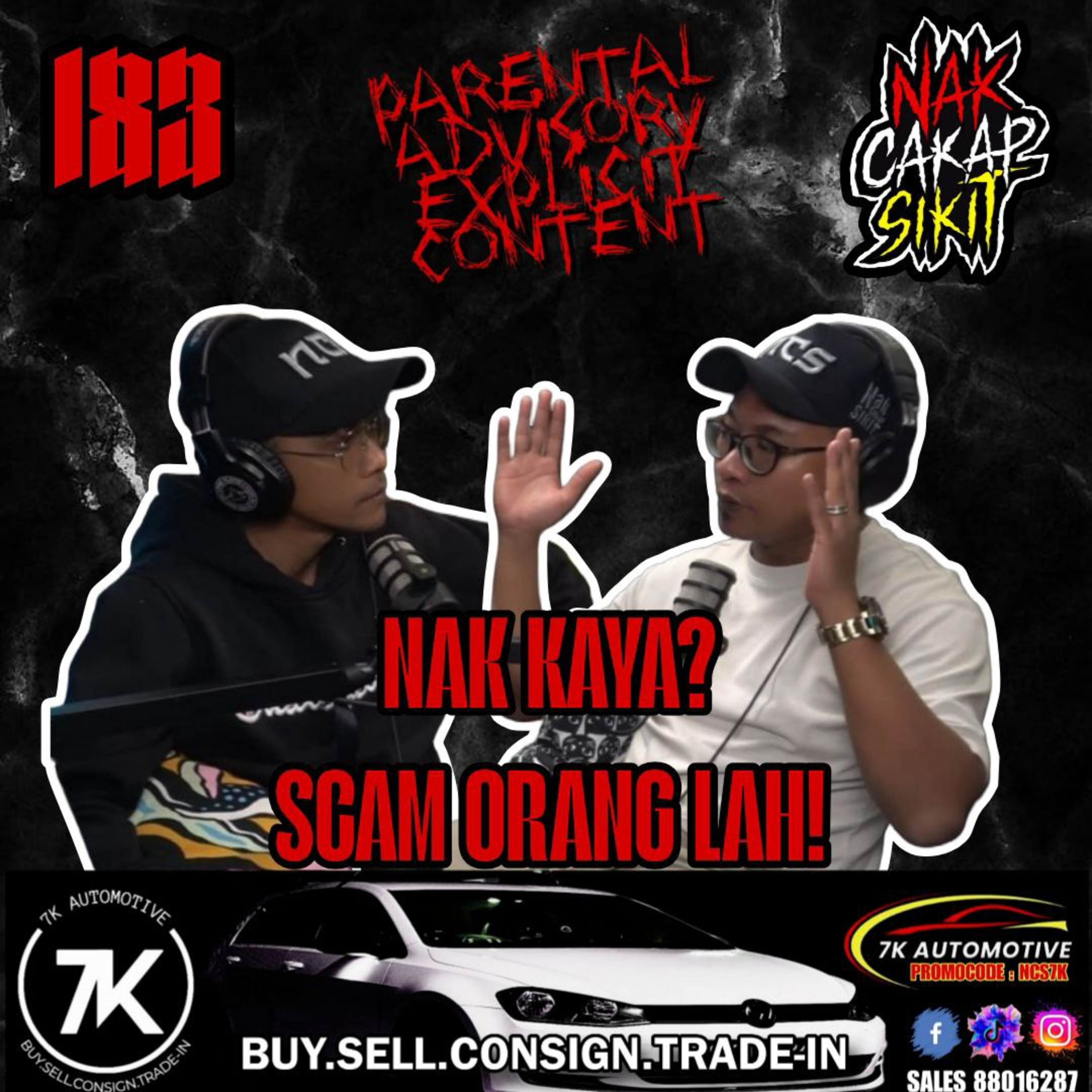Episode 183 - Nak Kaya? Scam Orang Lah! episode artwork
