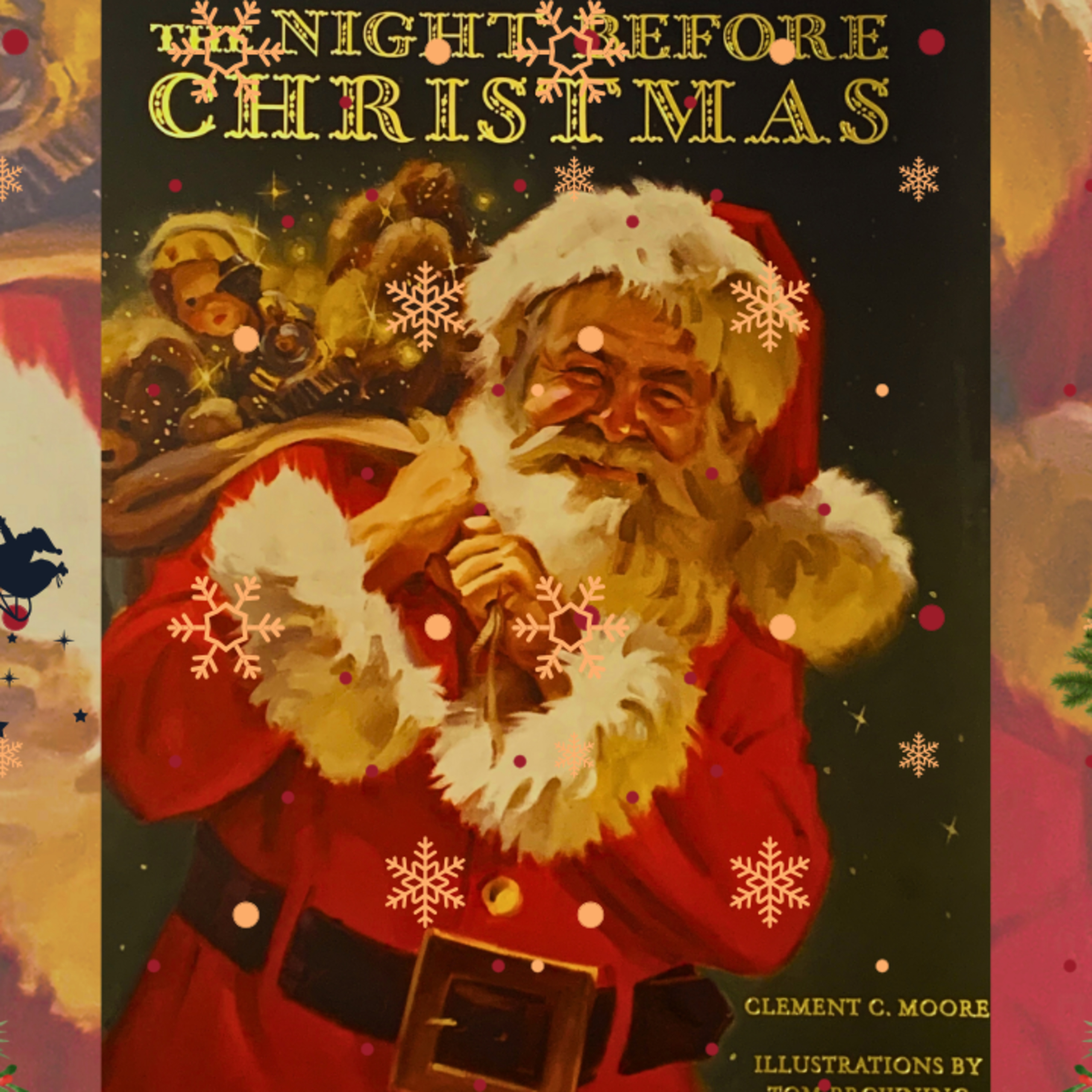 THE NIGHT BEFORE CHRISTMAS STORY READ ALOUD & CHRISTMAS MUSIC 🎄 episode artwork
