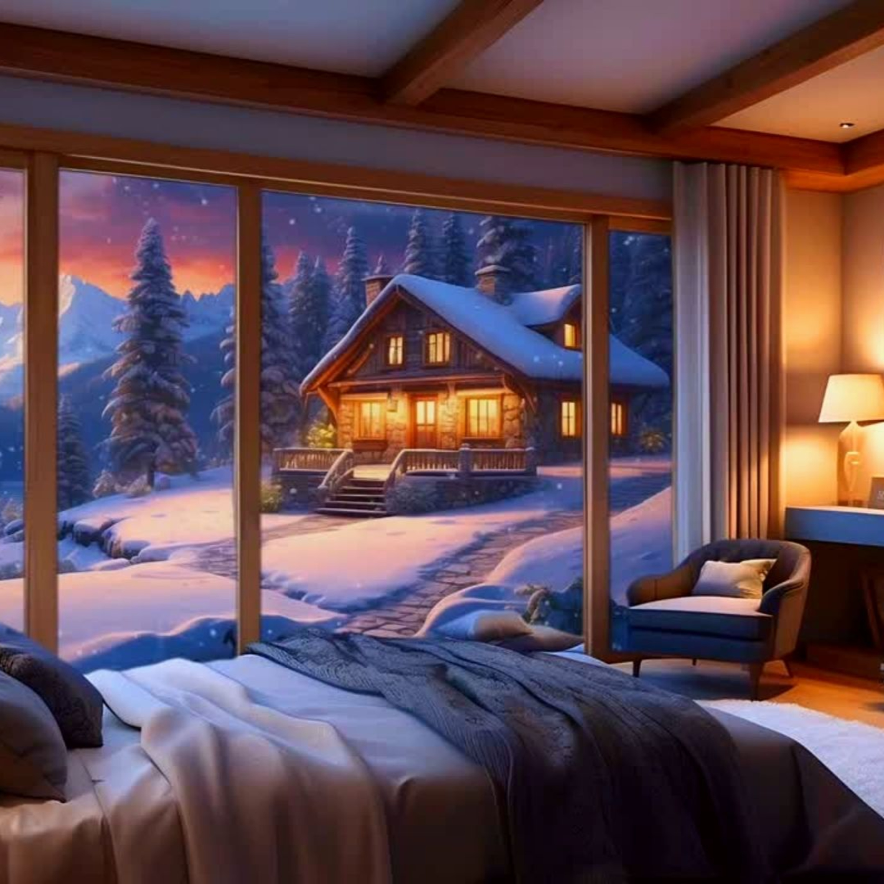 Escape to a WINTER WONDERLAND Cabin for the Best Sleep of Your Life episode artwork