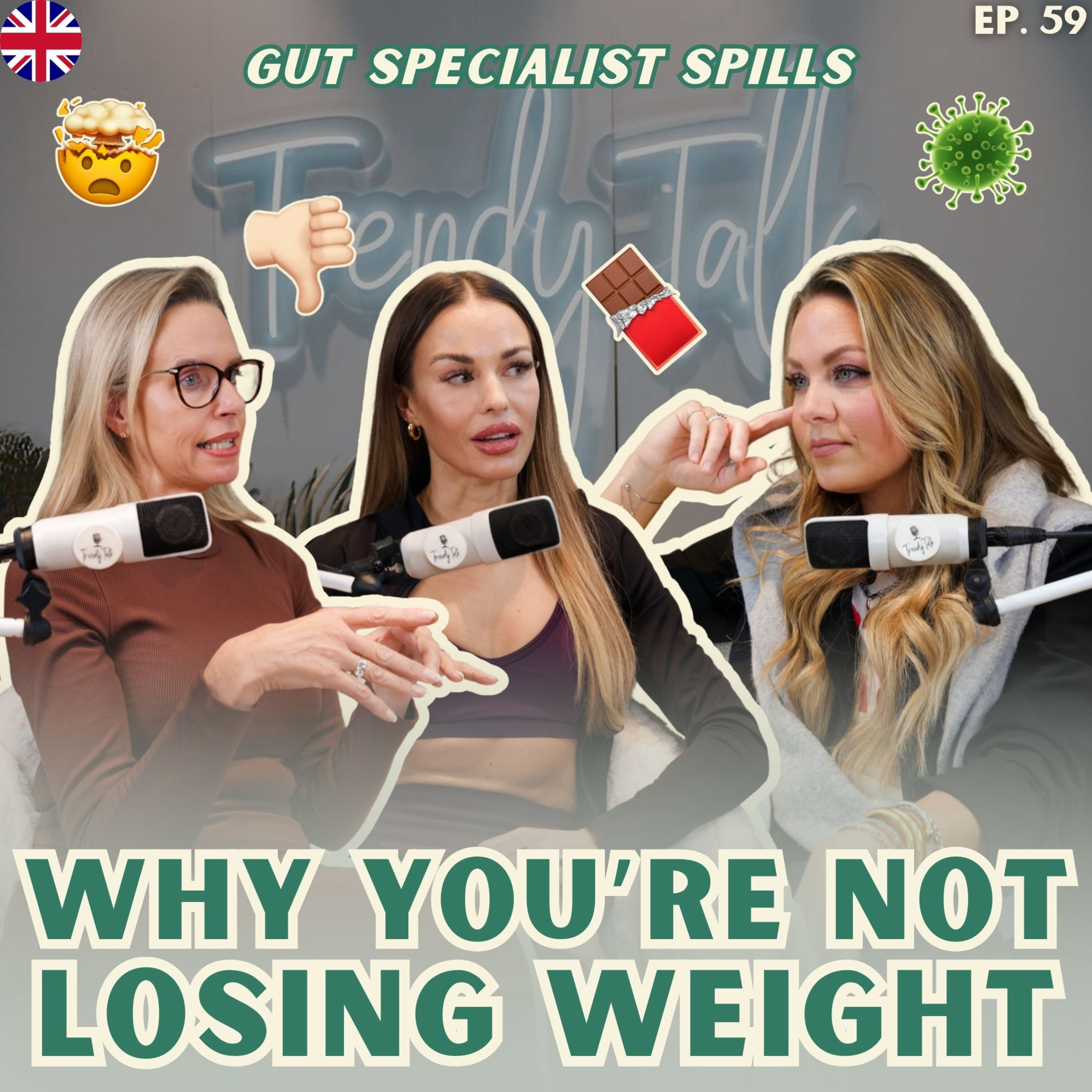 TRENDY TALK🎙️ EPISODE 59: New Year, New Gut 💚with Restorative Health Practitioner✨🧠Jenny Cihak episode artwork